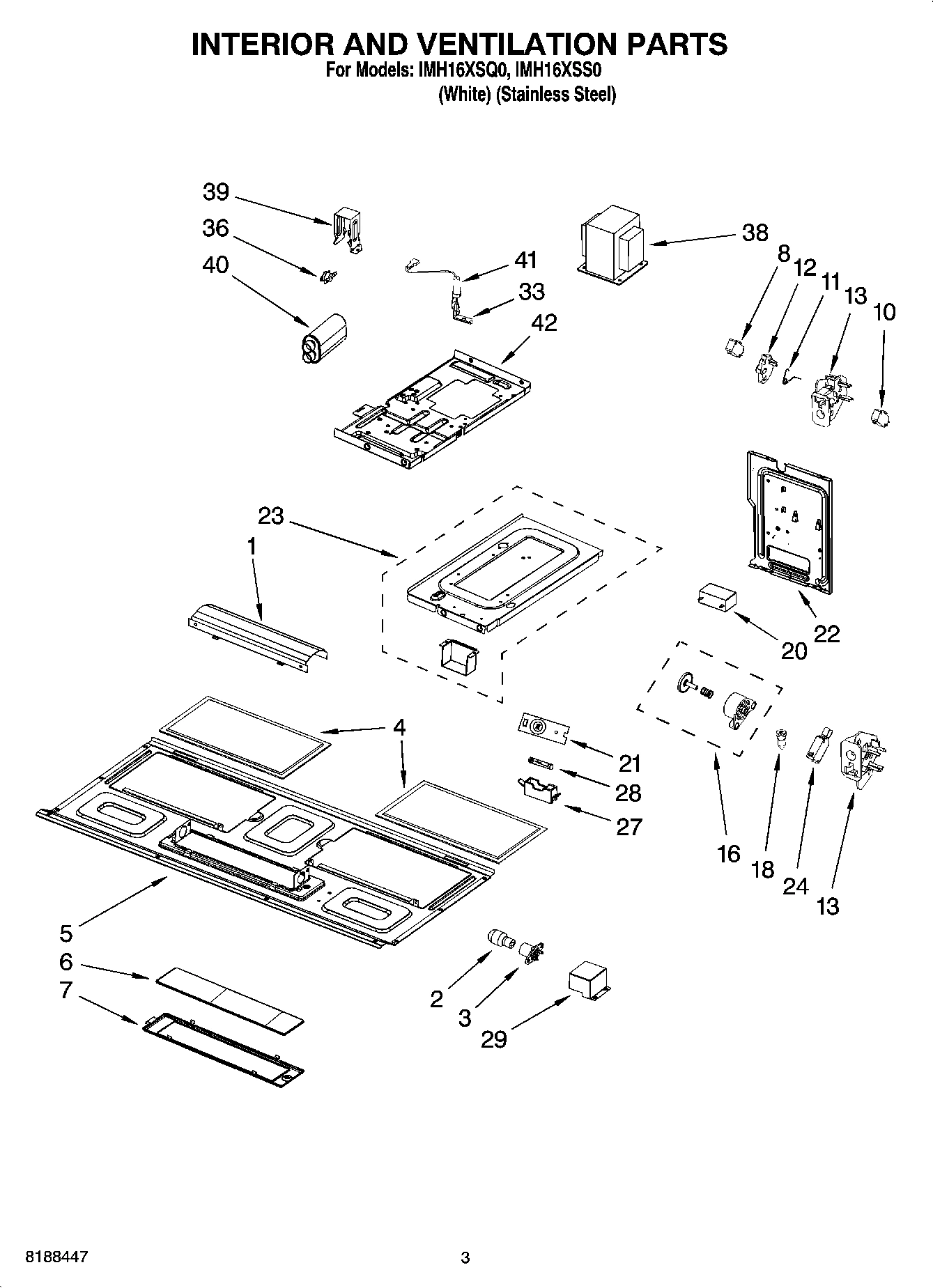 03 - INTERIOR AND VENTILATION PARTS