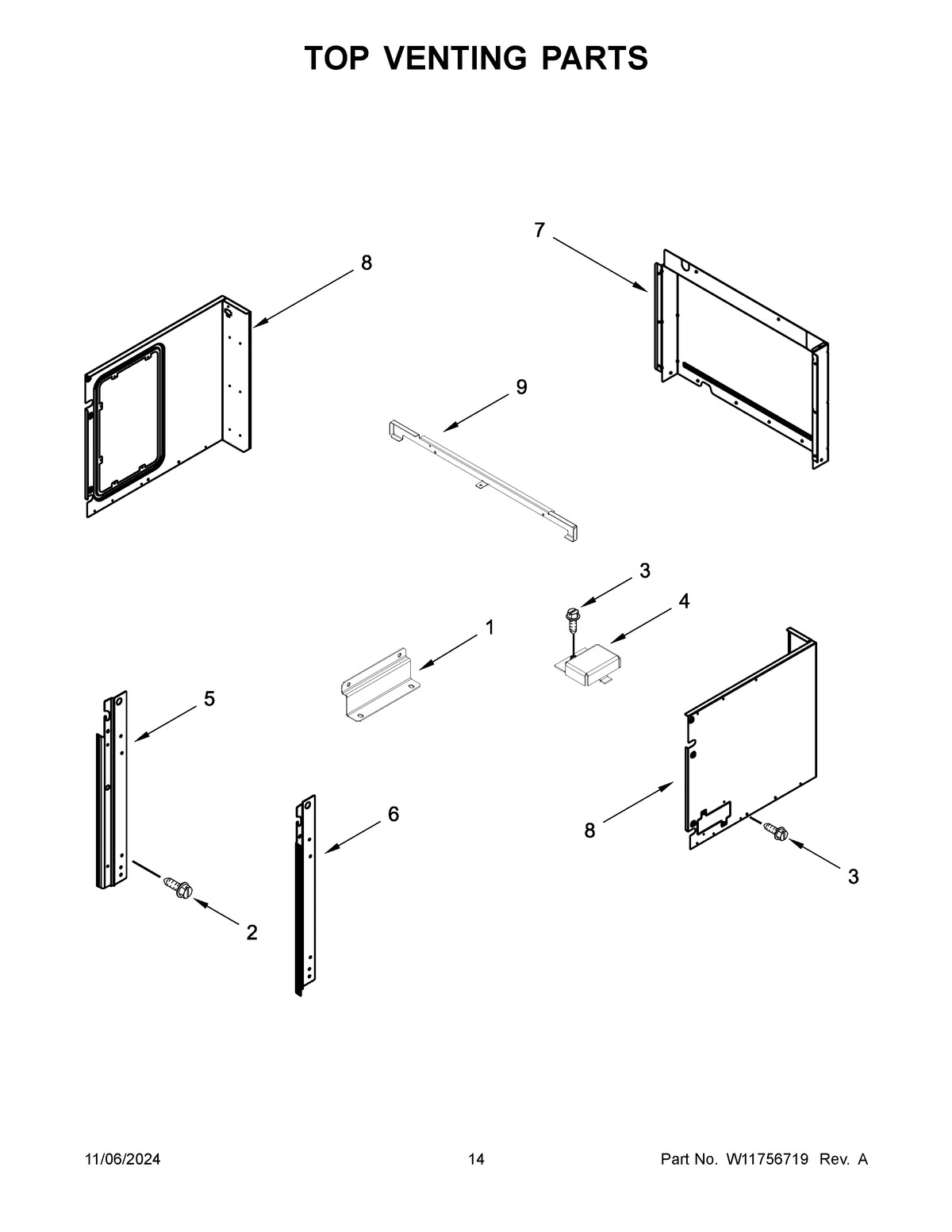08 - TOP VENTING PARTS