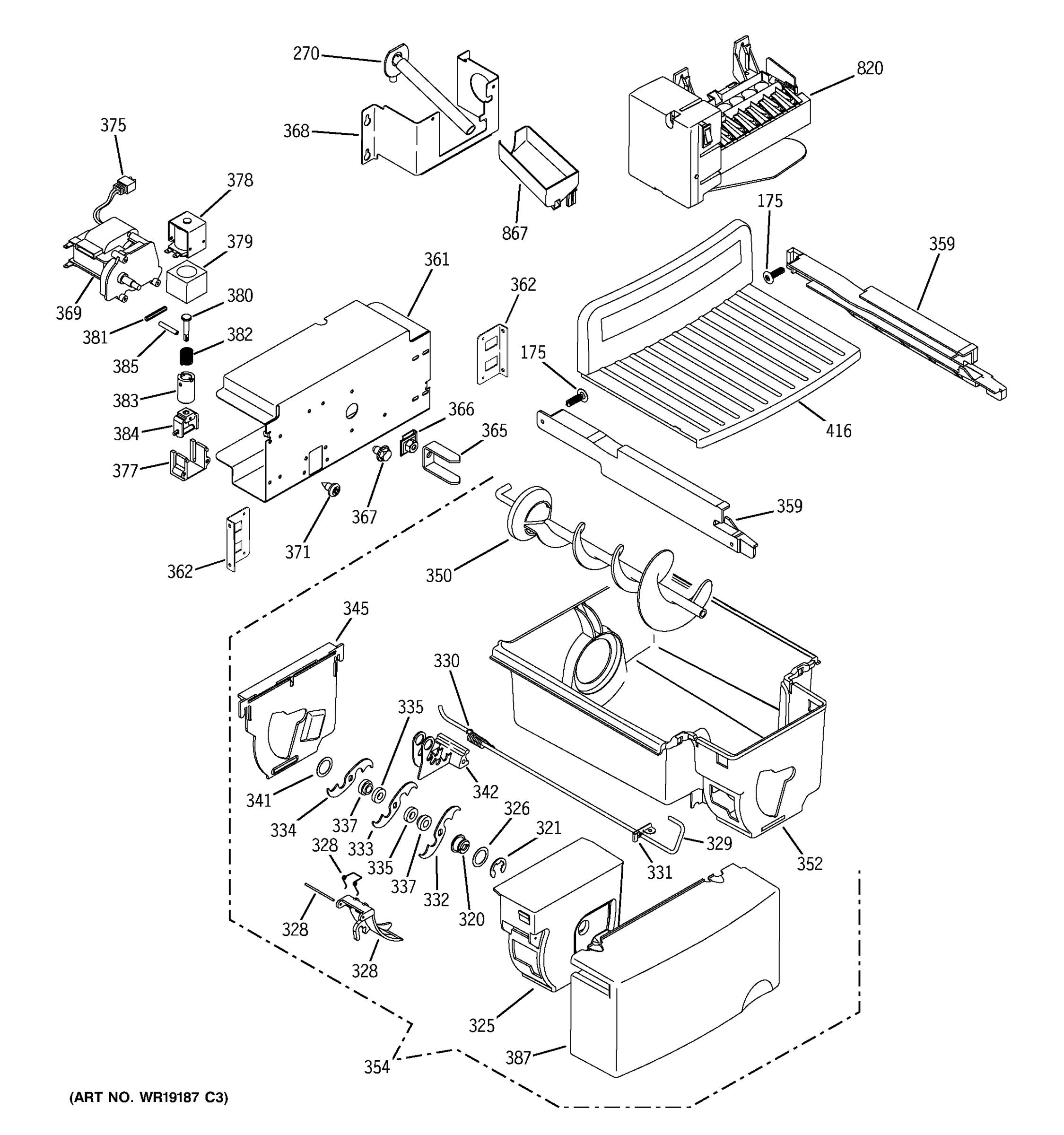 ICE MAKER & DISPENSER
