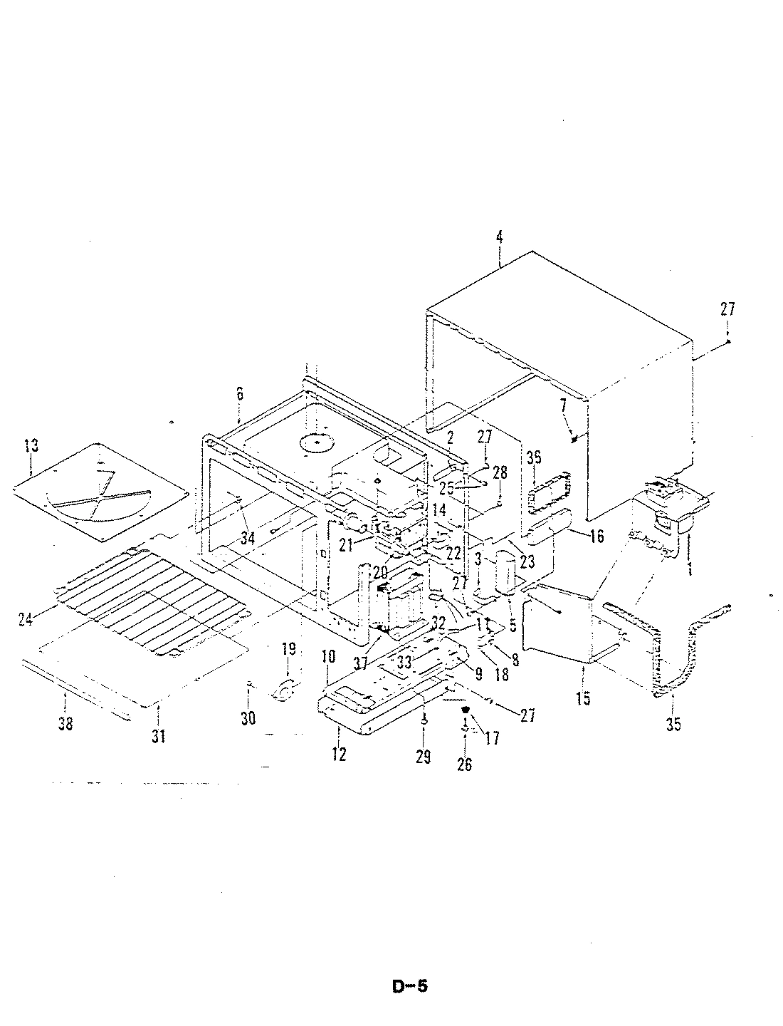 01 - BASE/ENCLOSURE PARTS/COMPONENT MTG.