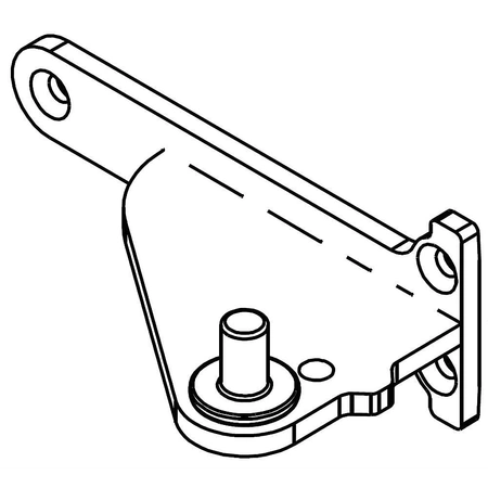 W10918117 Whirlpool Refrigerator Door Hinge