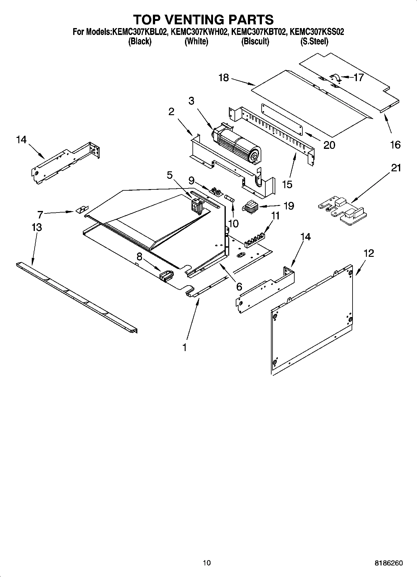 08 - TOP VENTING PARTS