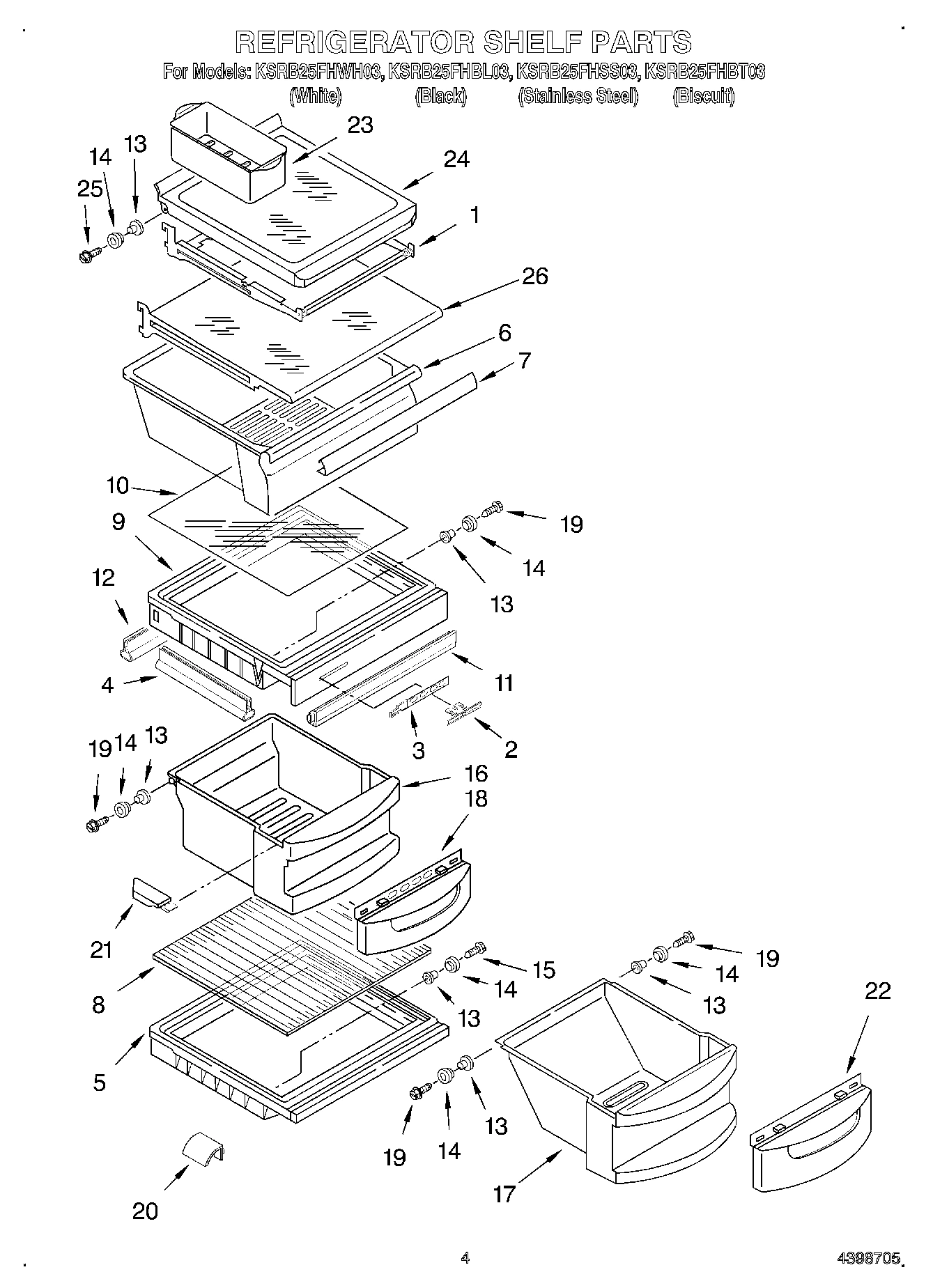 03 - REFRIGERATOR SHELF
