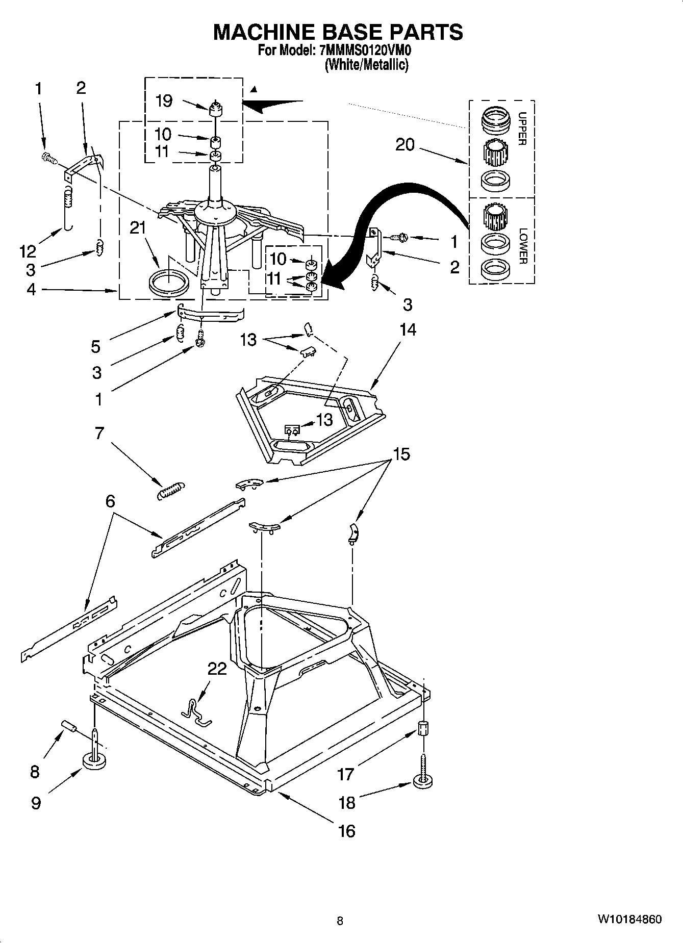 05 - MACHINE BASE PARTS