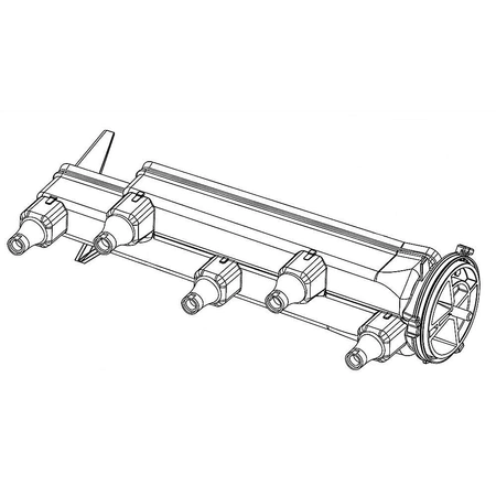 DD97-00502B Samsung Left Nozzle Assembly