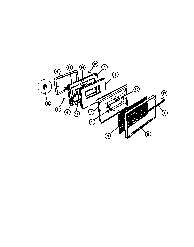 07 - OVEN DOOR