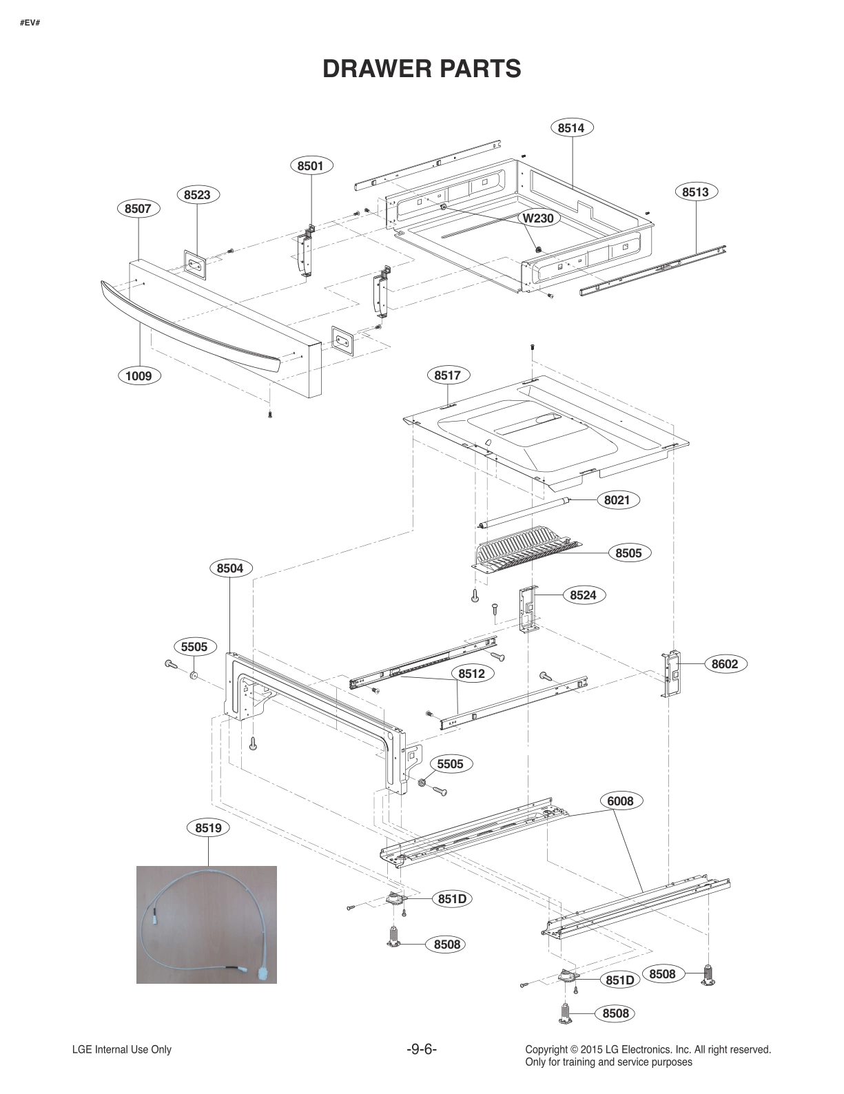 DRAWER PARTS