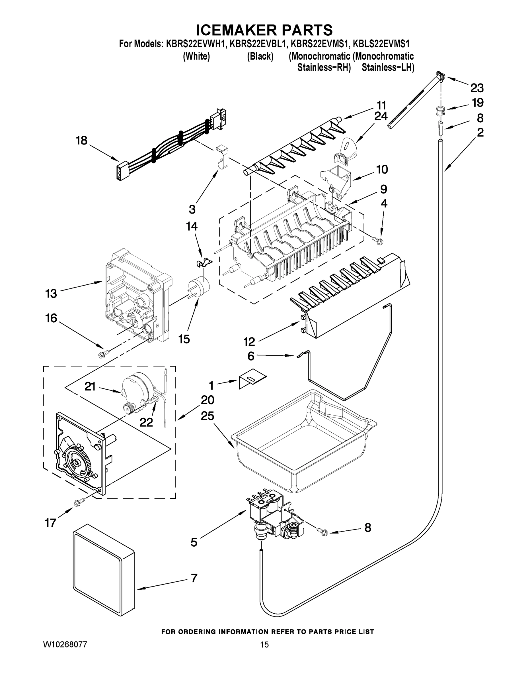 08 - ICEMAKER PARTS