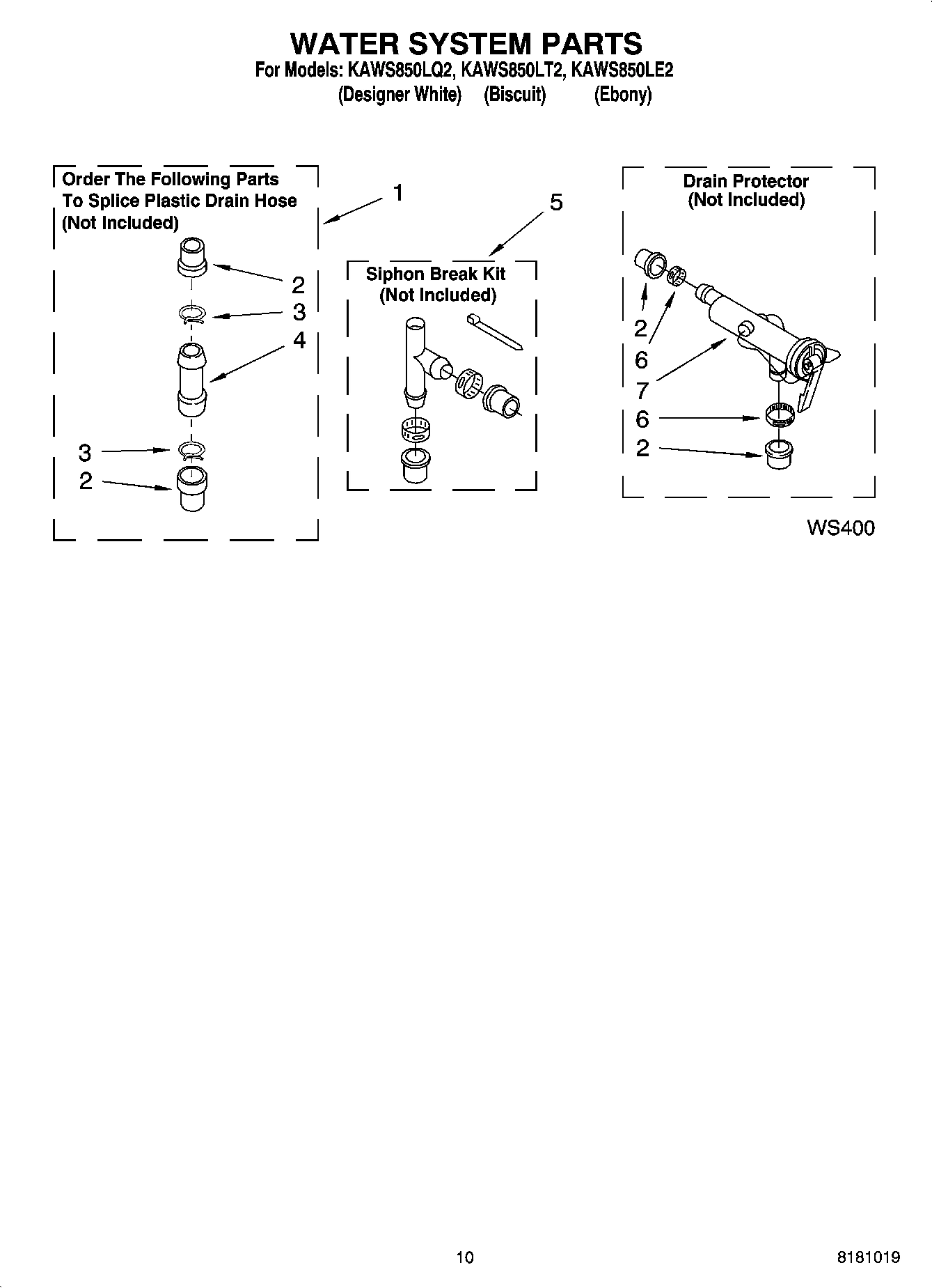 07 - WATER SYSTEM PARTS