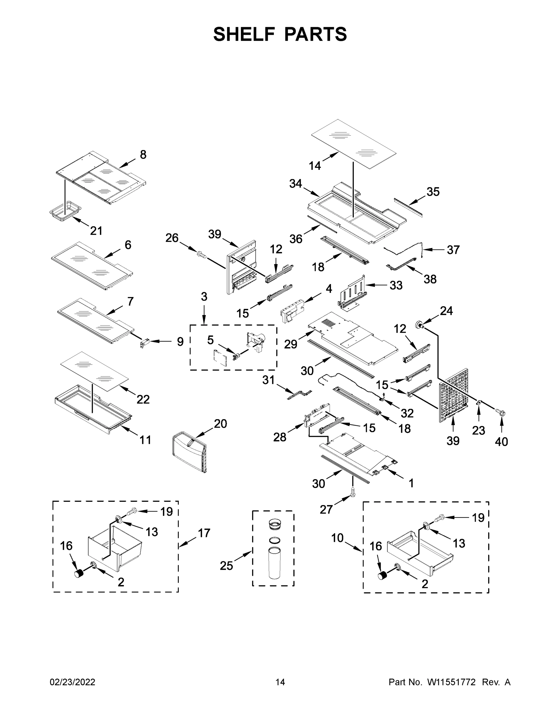 08 - SHELF PARTS