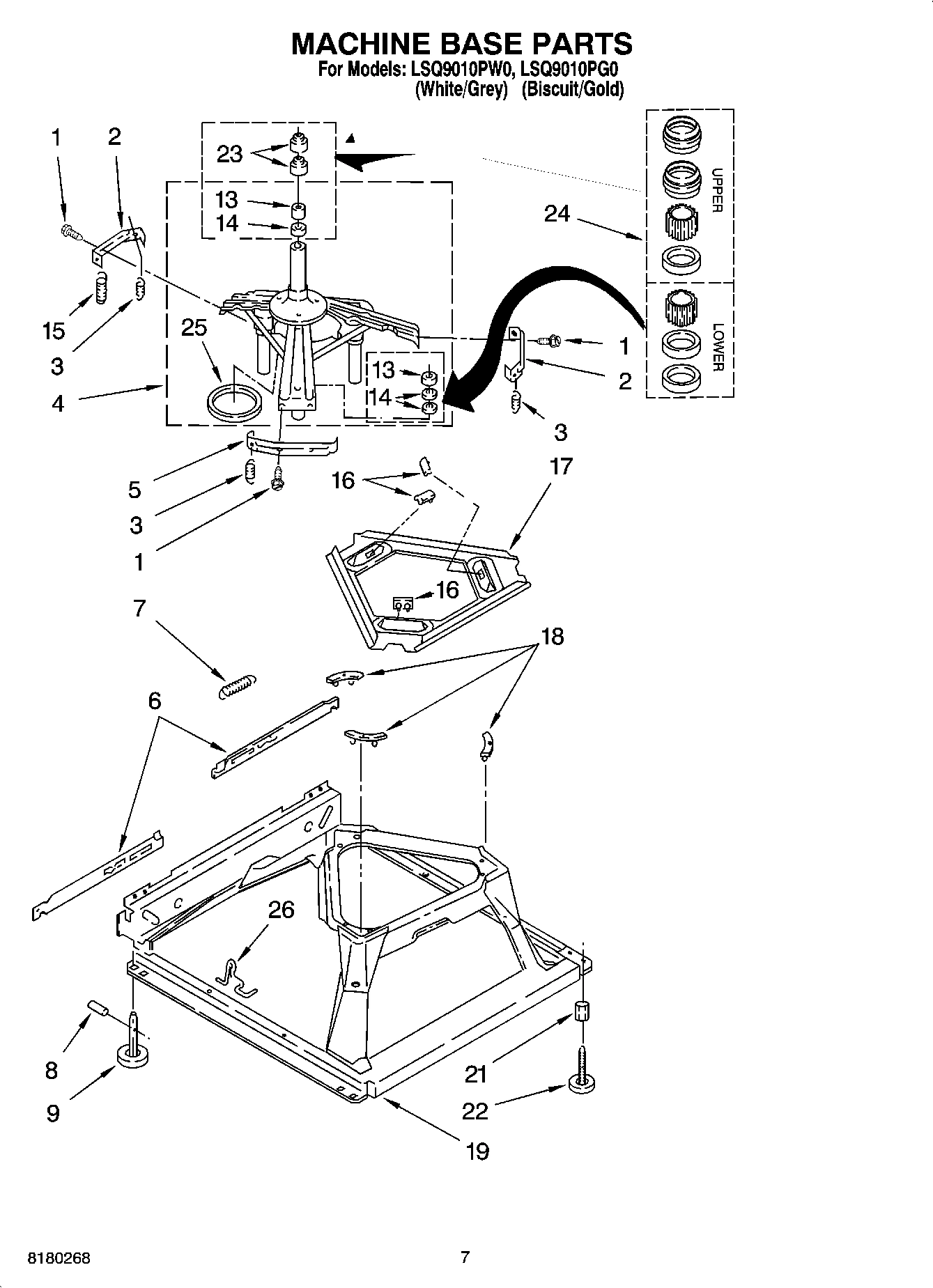 04 - MACHINE BASE PARTS