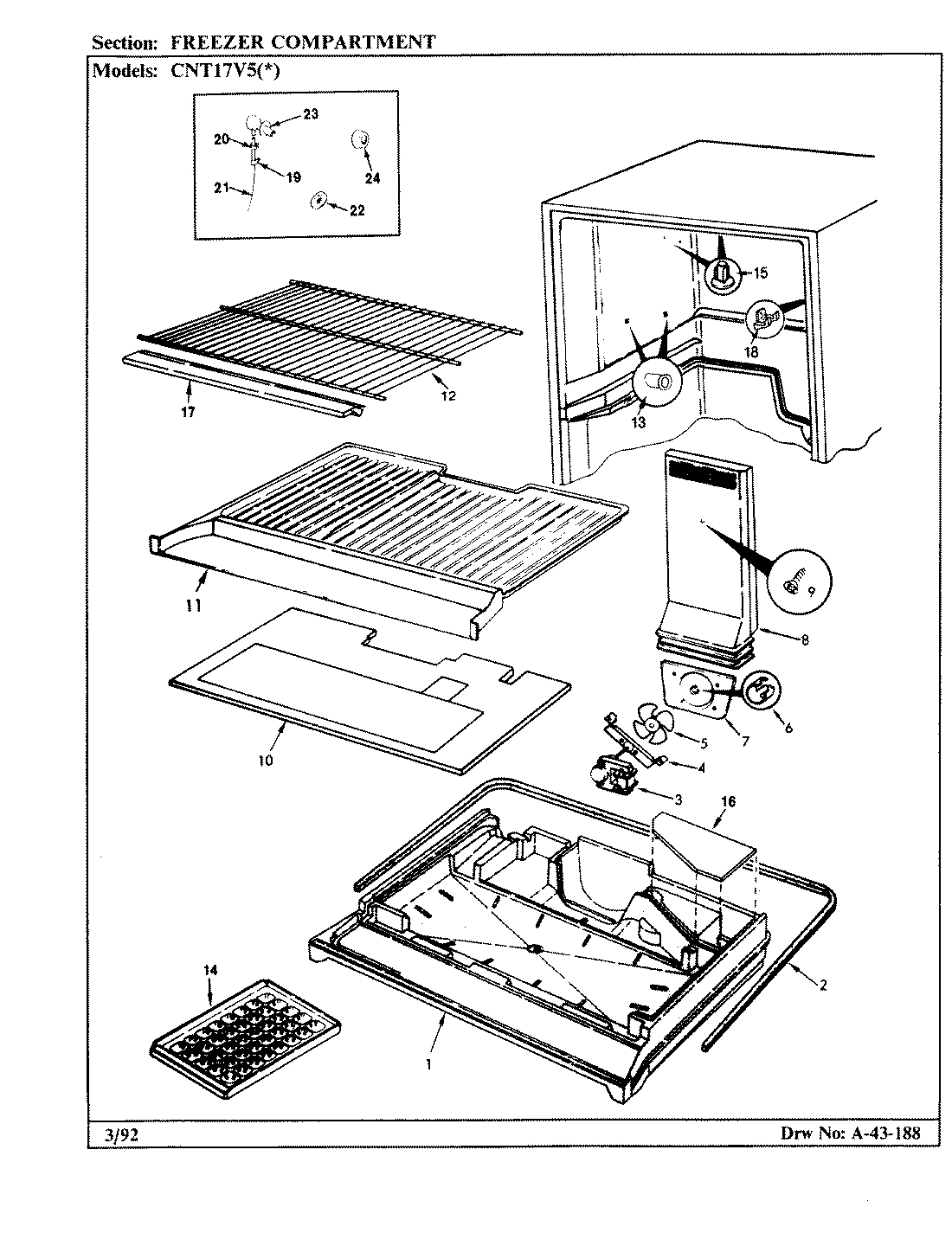 02 - FREEZER COMPARTMENT