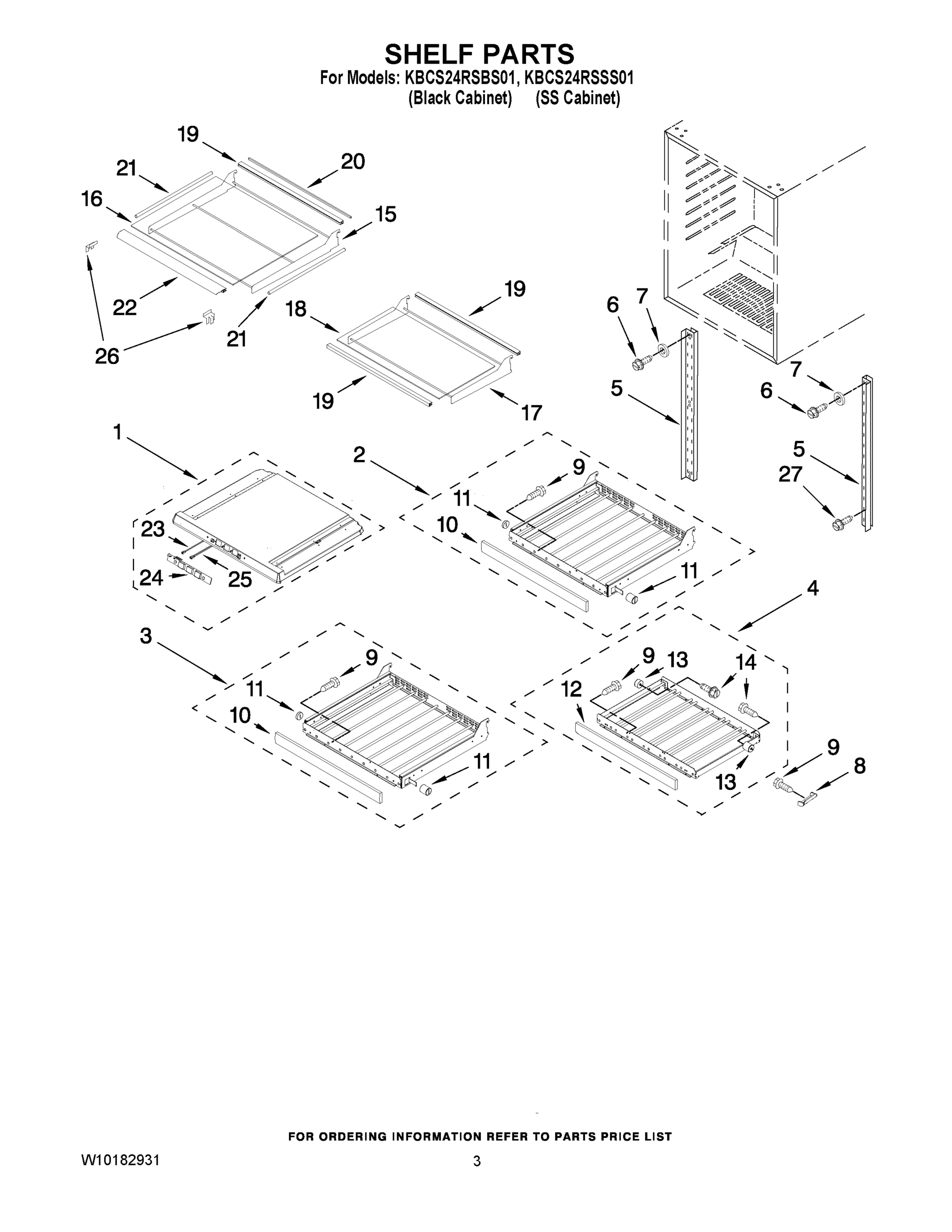 02 - SHELF PARTS