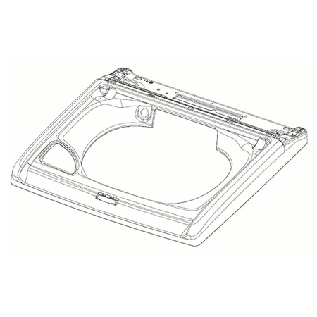 DC63-01675B Samsung Cover Top