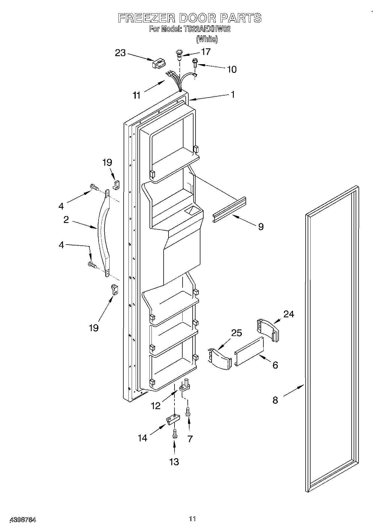 07 - FREEZER DOOR