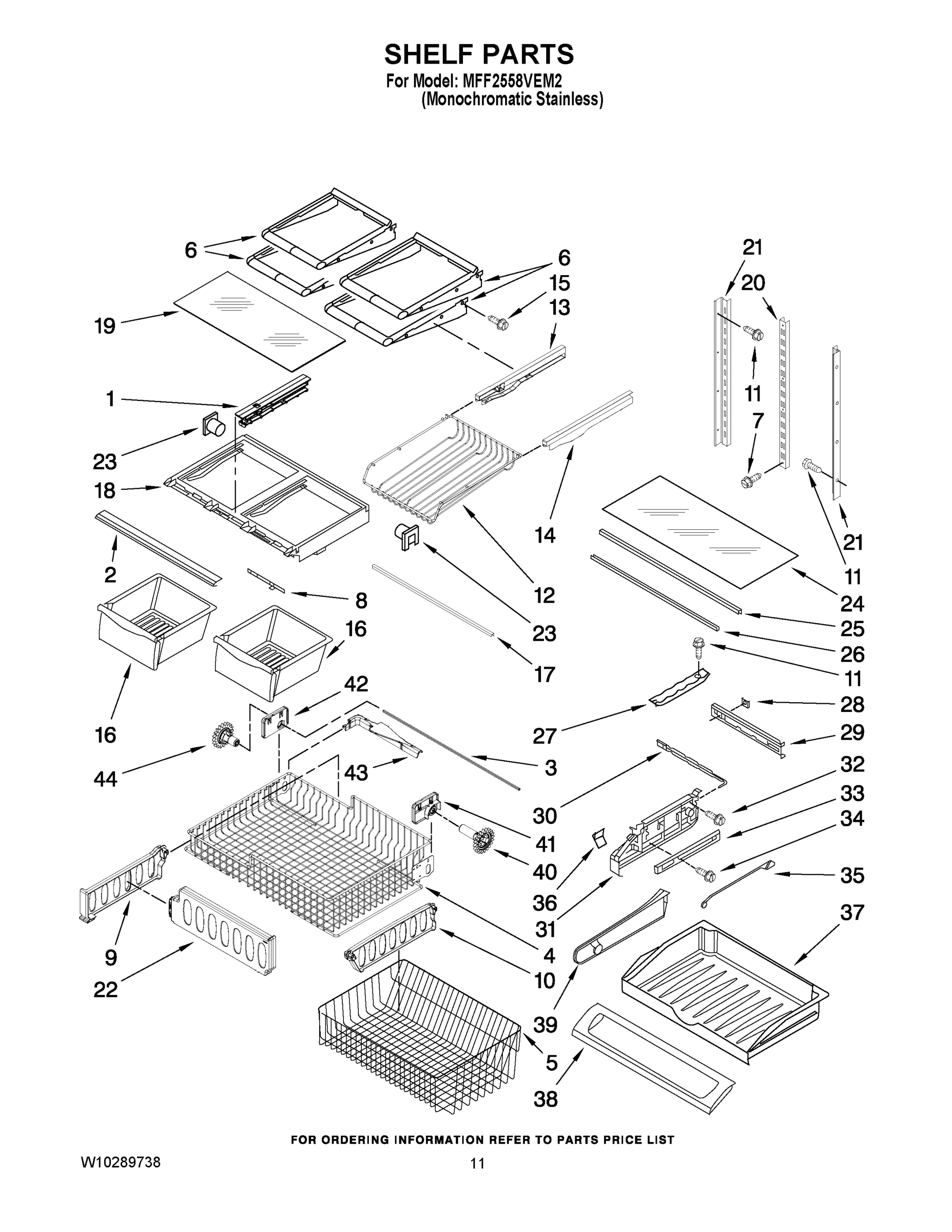 07 - SHELF PARTS