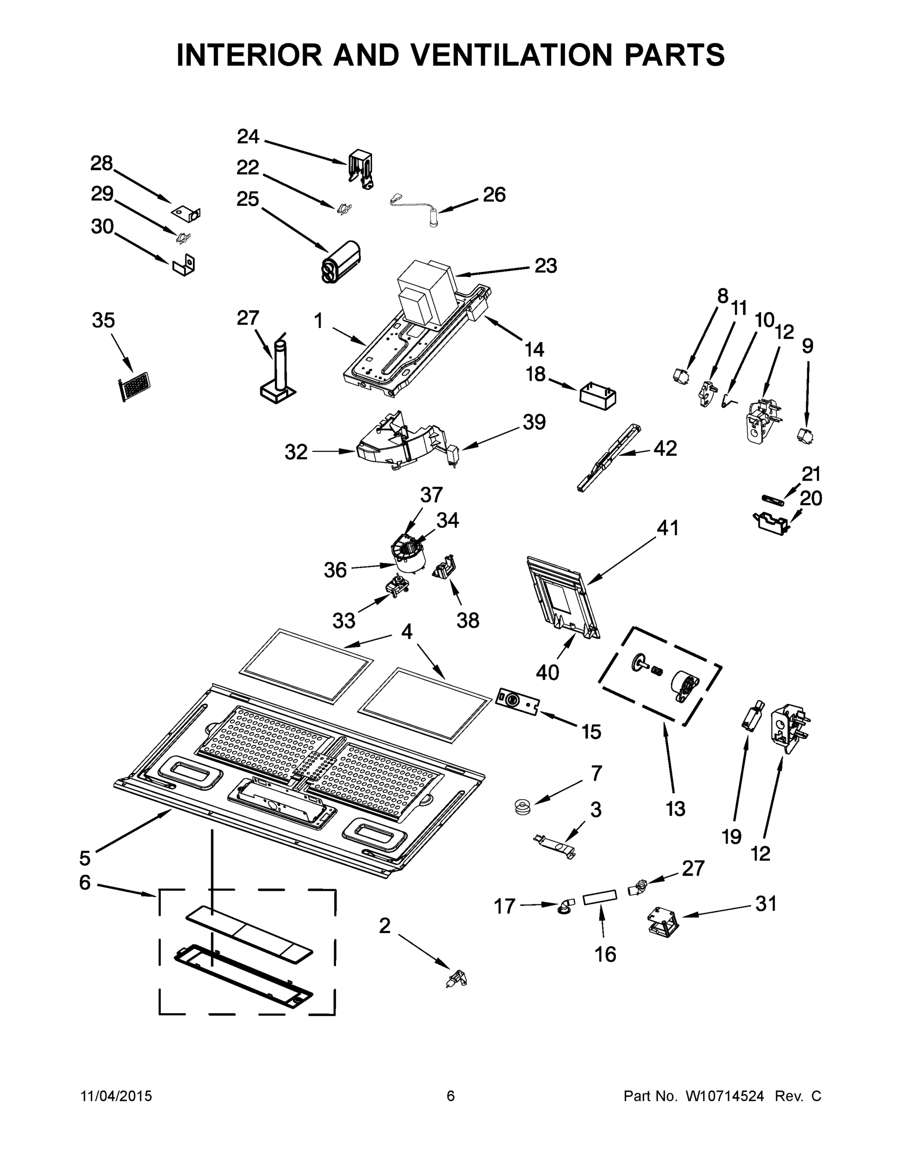 04 - INTERIOR AND VENTILATION PARTS