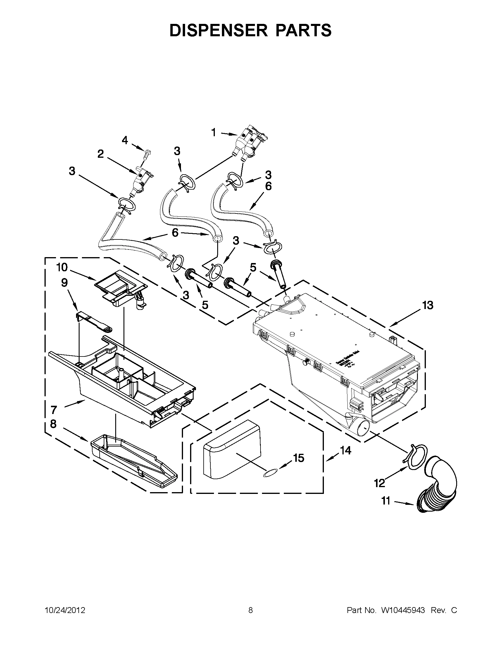 04 - DISPENSER PARTS