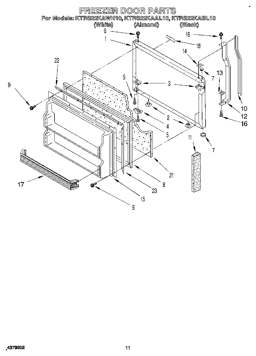 07 - FREEZER DOOR