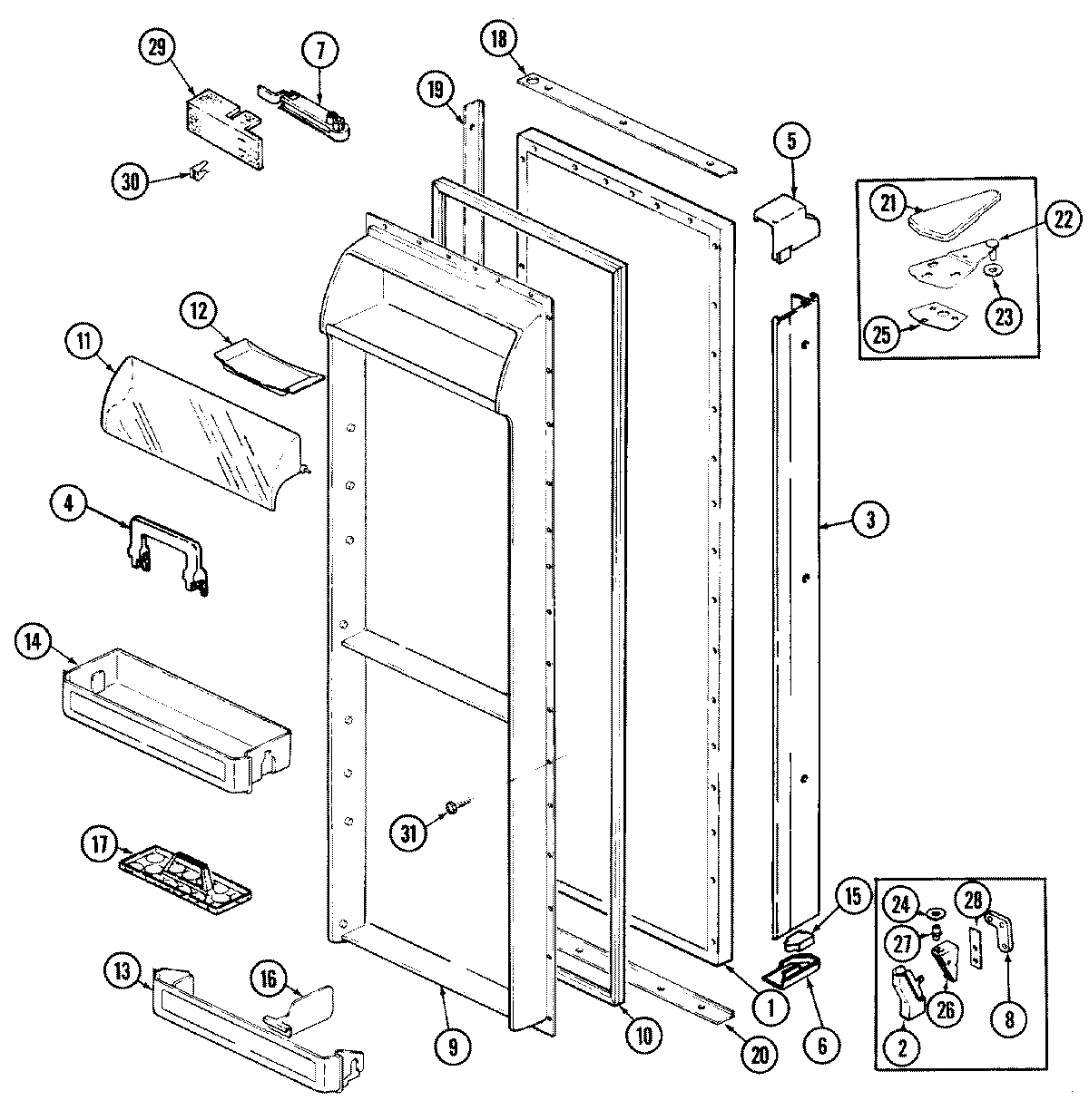 04 - FRESH FOOD DOOR