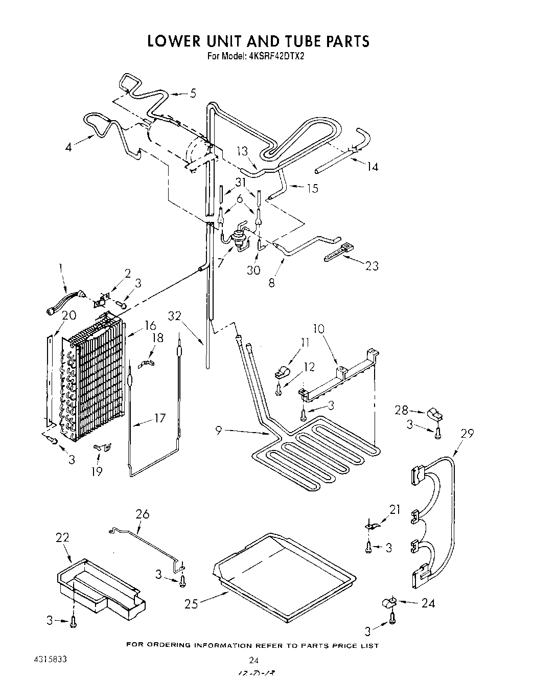 15 - LOWER UNIT AND TUBE