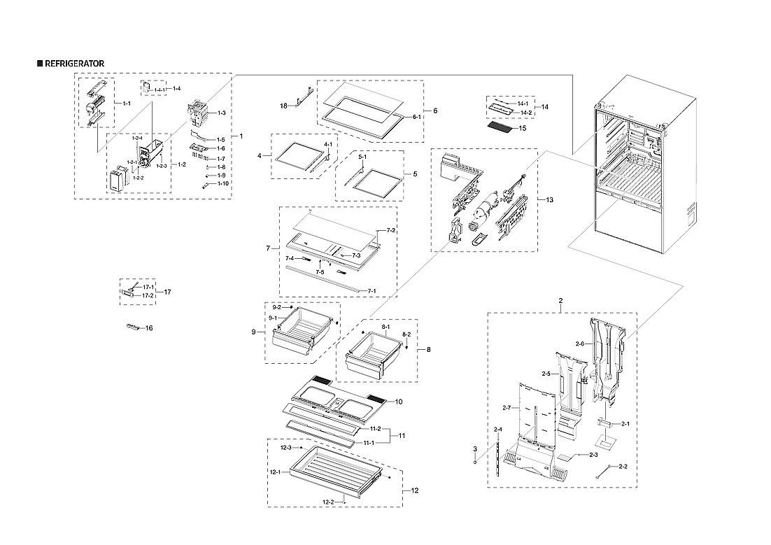 REFRIGERATOR PARTS