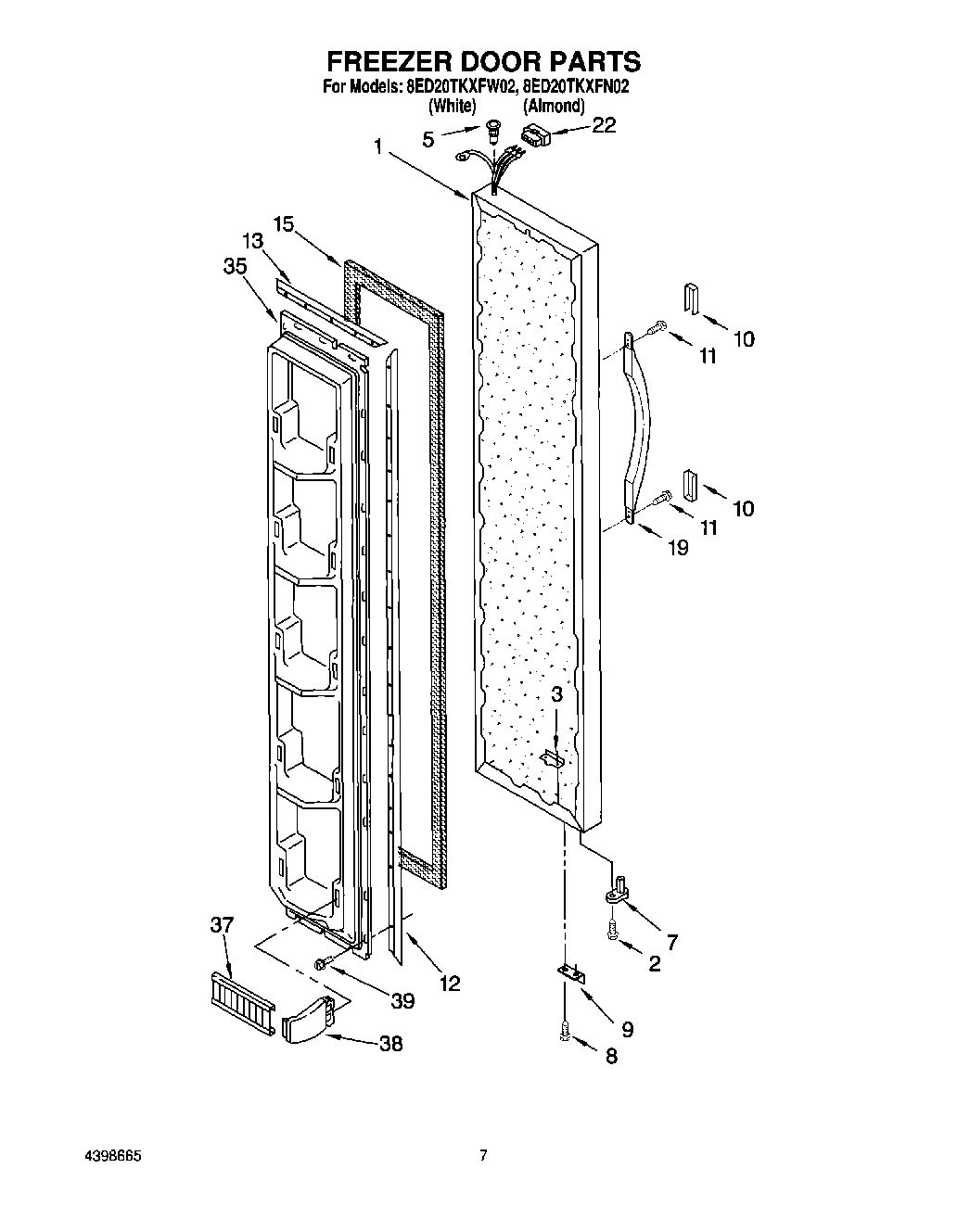 05 - FREEZER DOOR
