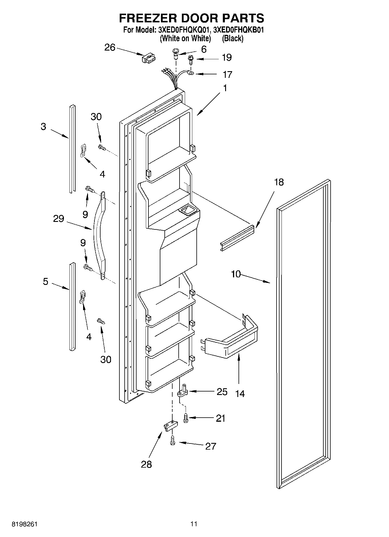 06 - FREEZER DOOR