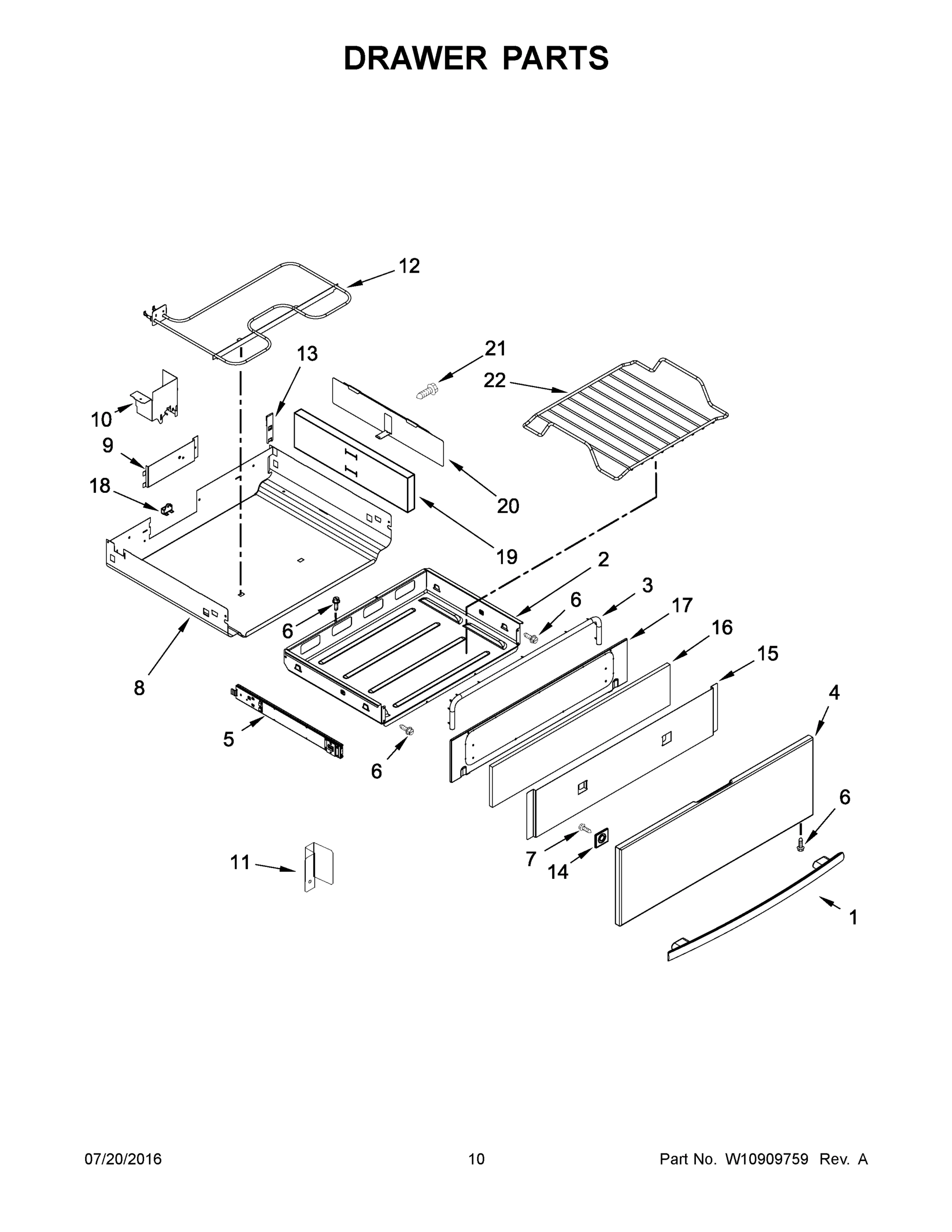 06 - DRAWER PARTS