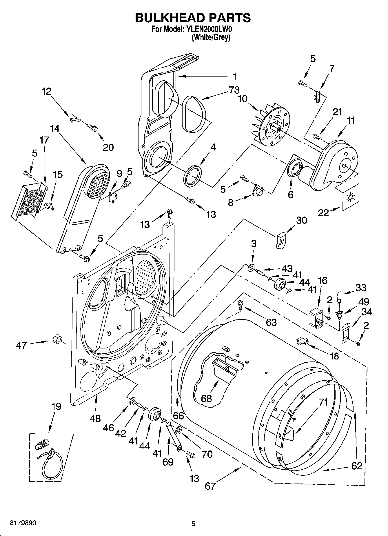 03 - BULKHEAD PARTS, OPTIONAL PARTS (NOT INCLUDED)