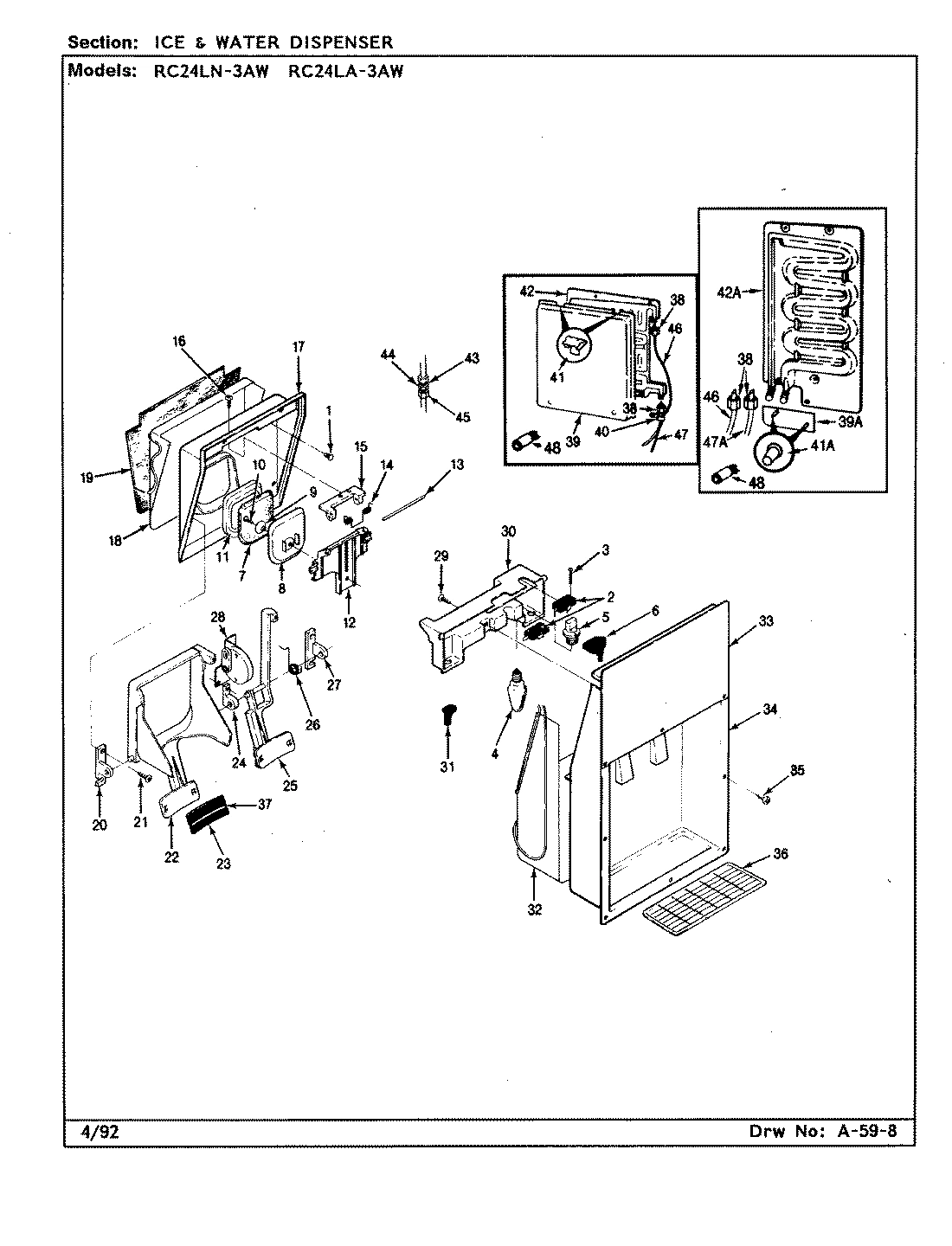 03 - ICE & WATER DISPENSER