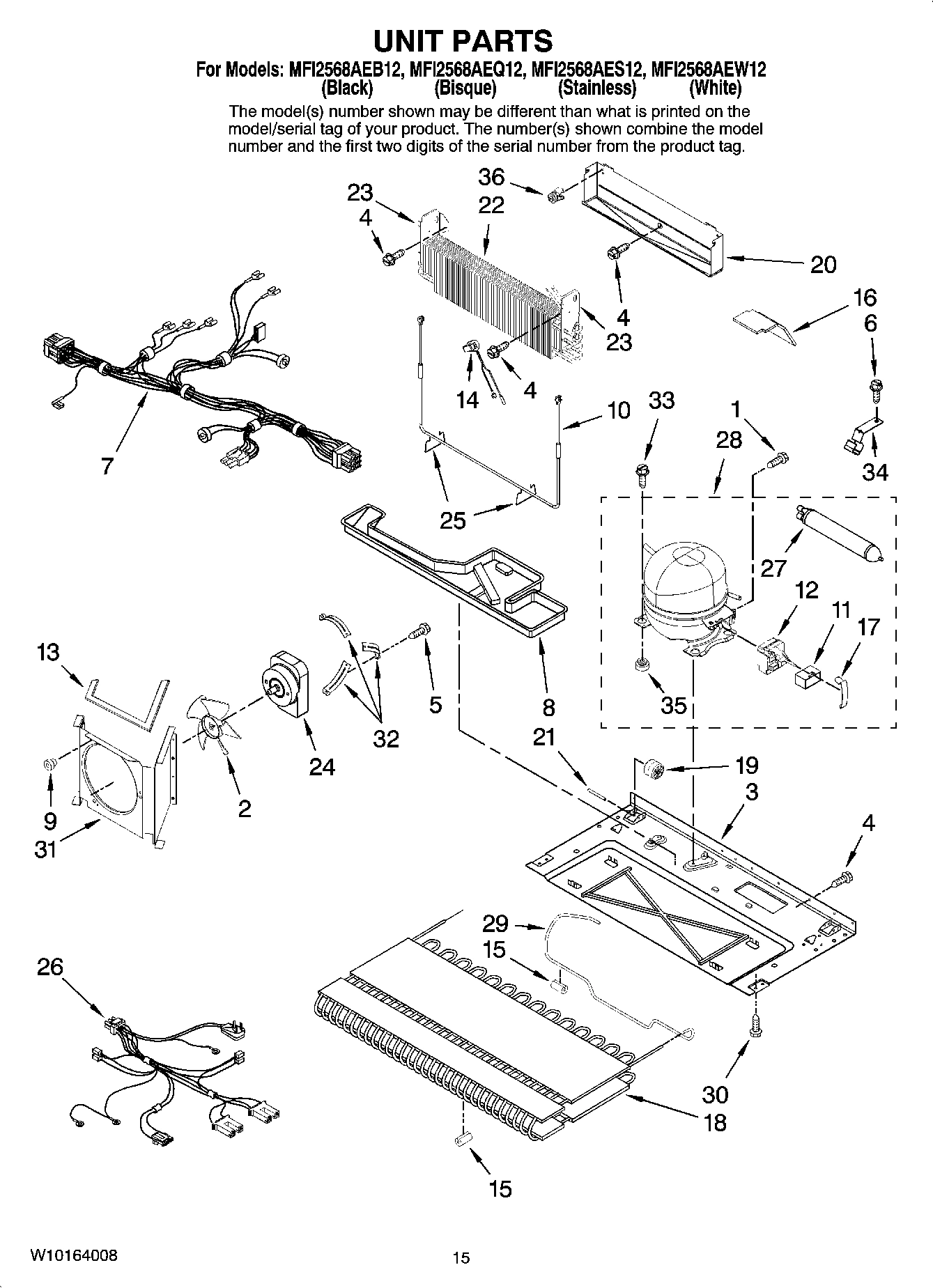 09 - UNIT PARTS, OPTIONAL PARTS (NOT INCLUDED)