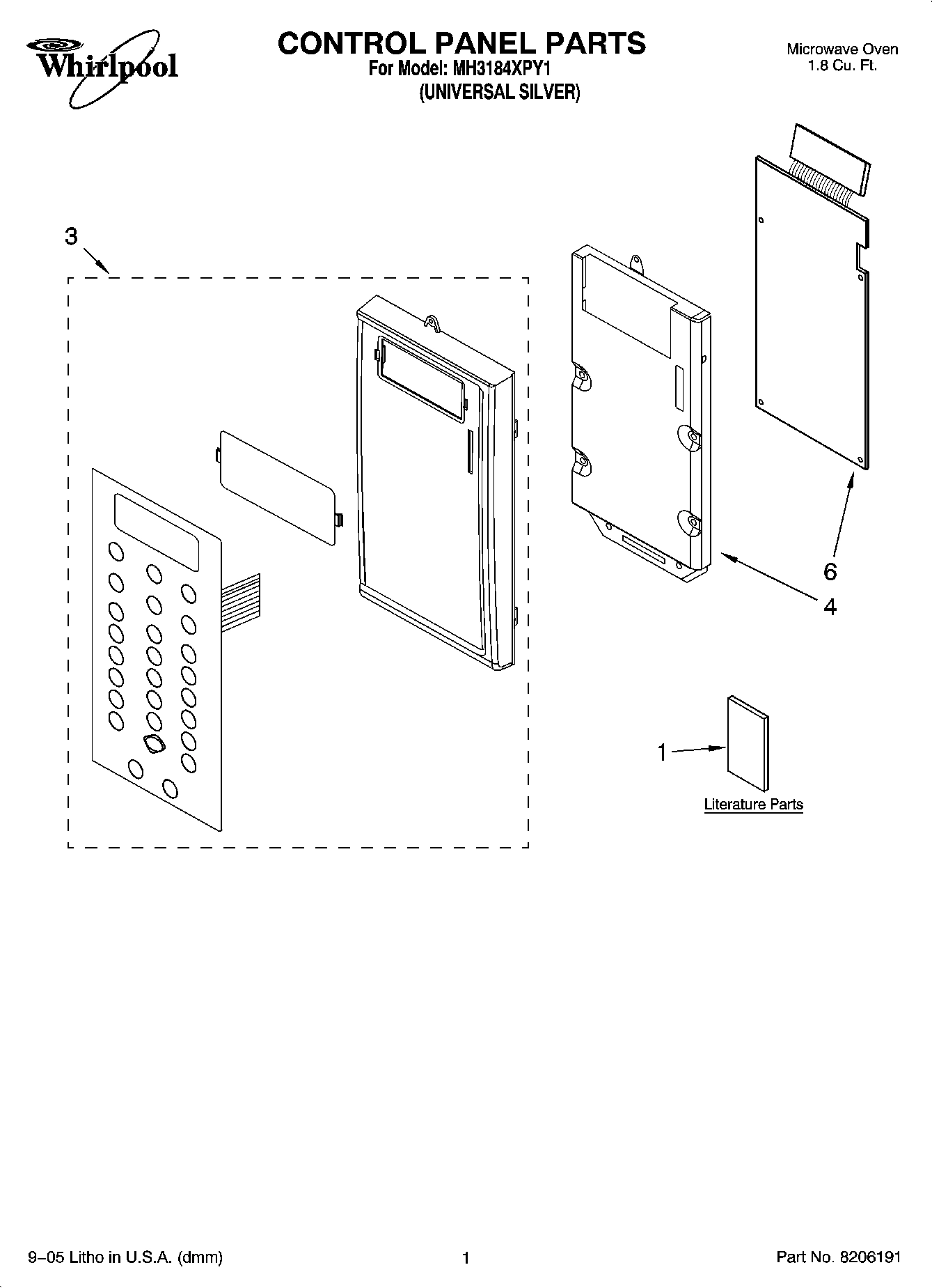 01 - CONTROL PANEL PARTS