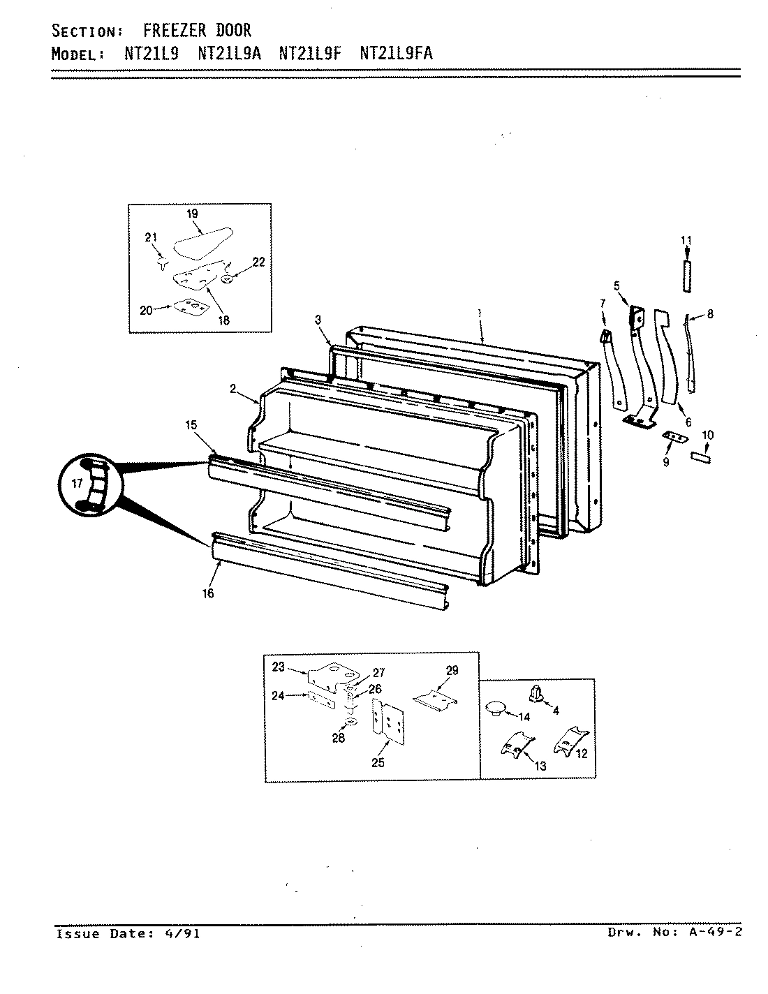03 - FREEZER DOOR