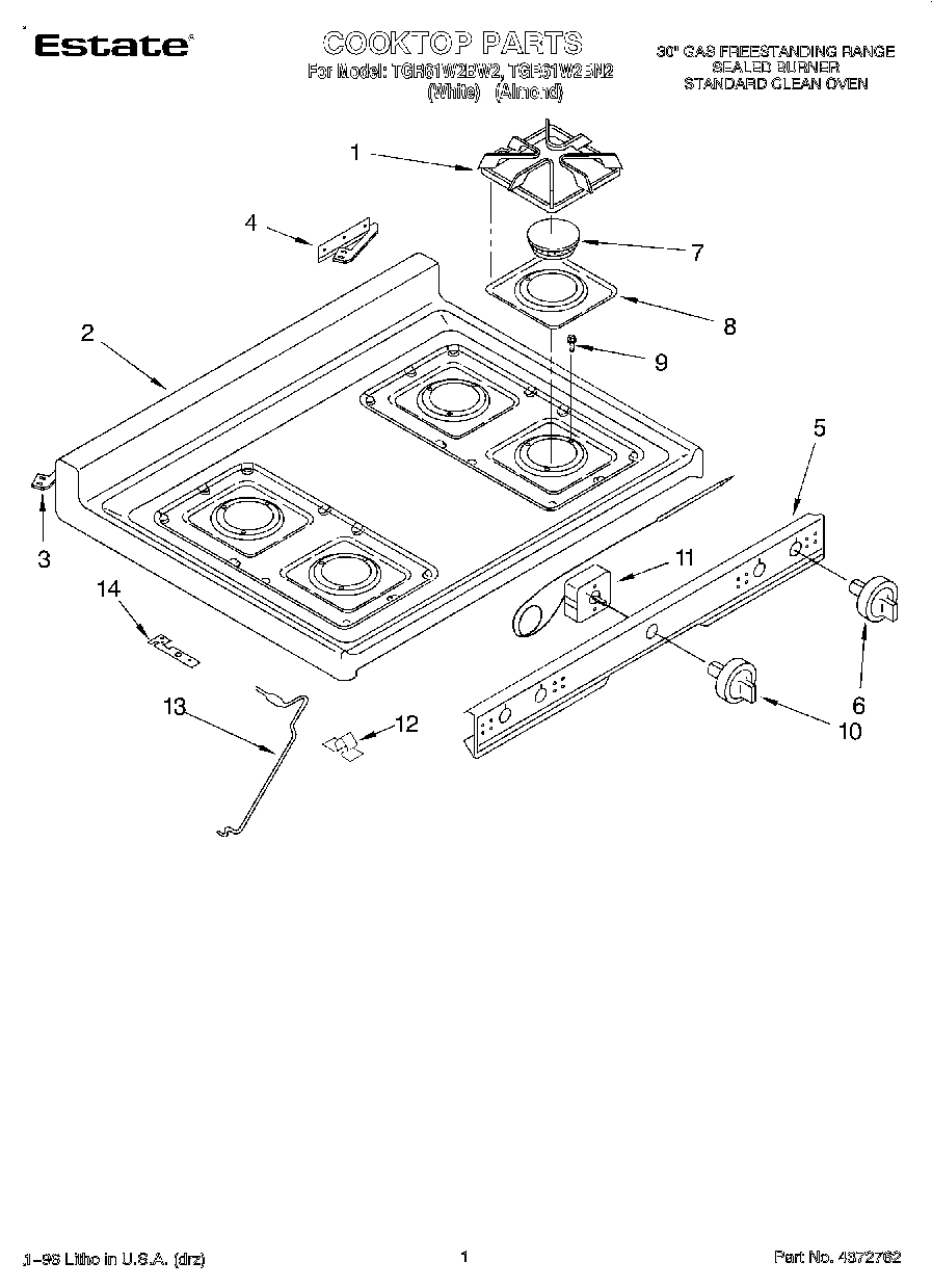01 - COOKTOP, LITERATURE
