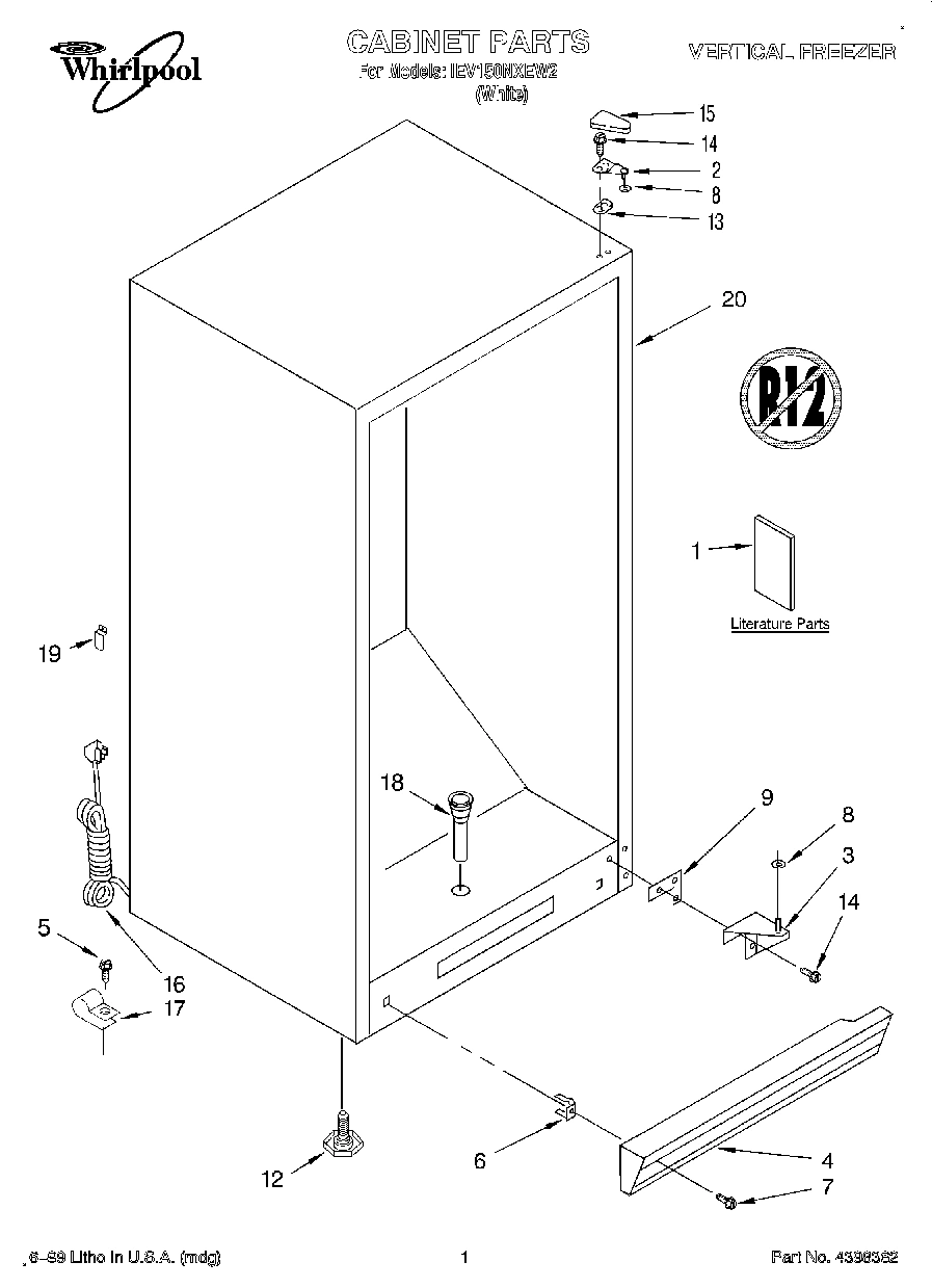 01 - CABINET, LITERATURE