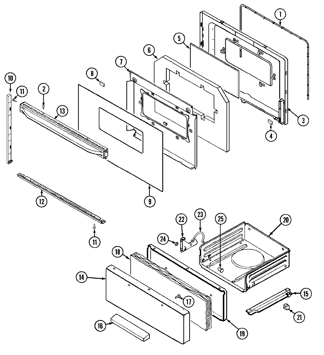 03 - DOOR/DRAWER (SER. PRE. 20)