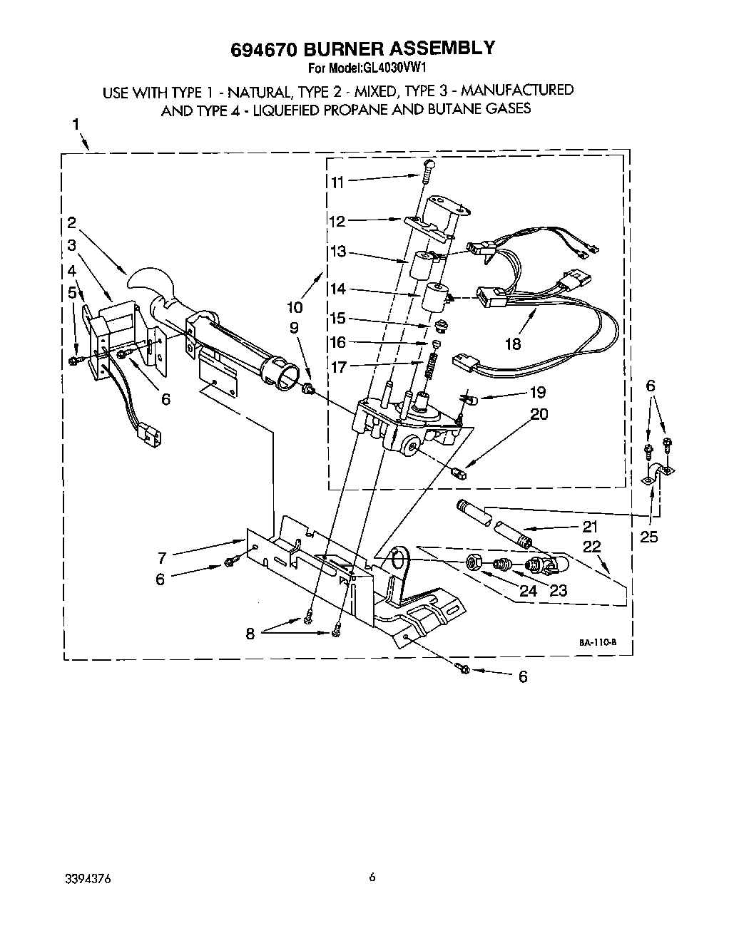 04 - 694670 BURNER