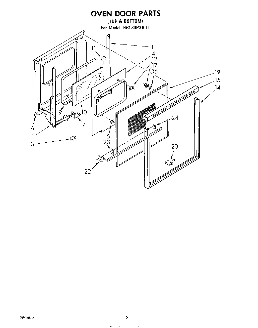 05 - OVEN DOOR