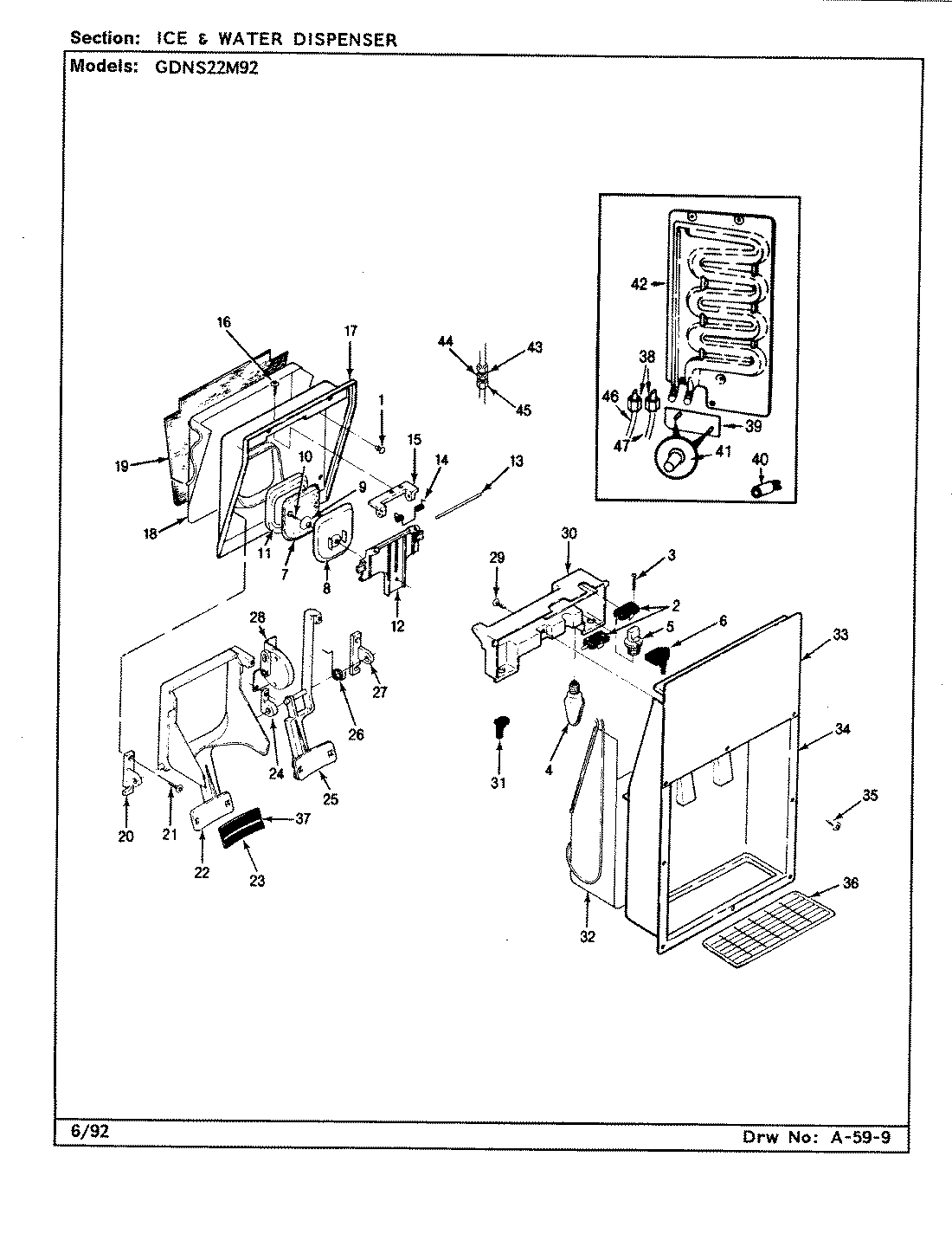 05 - ICE & WATER DISPENSER