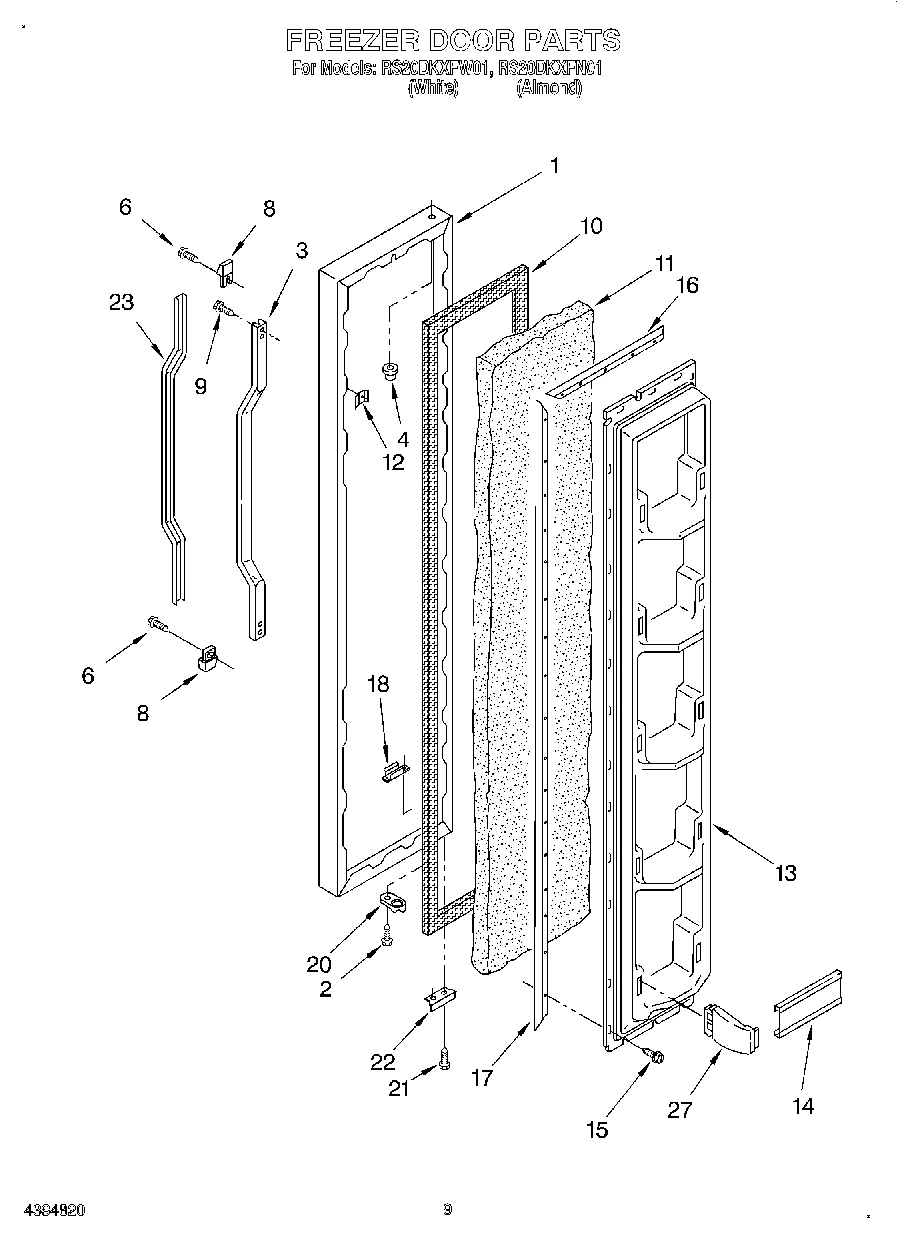 06 - FREEZER DOOR
