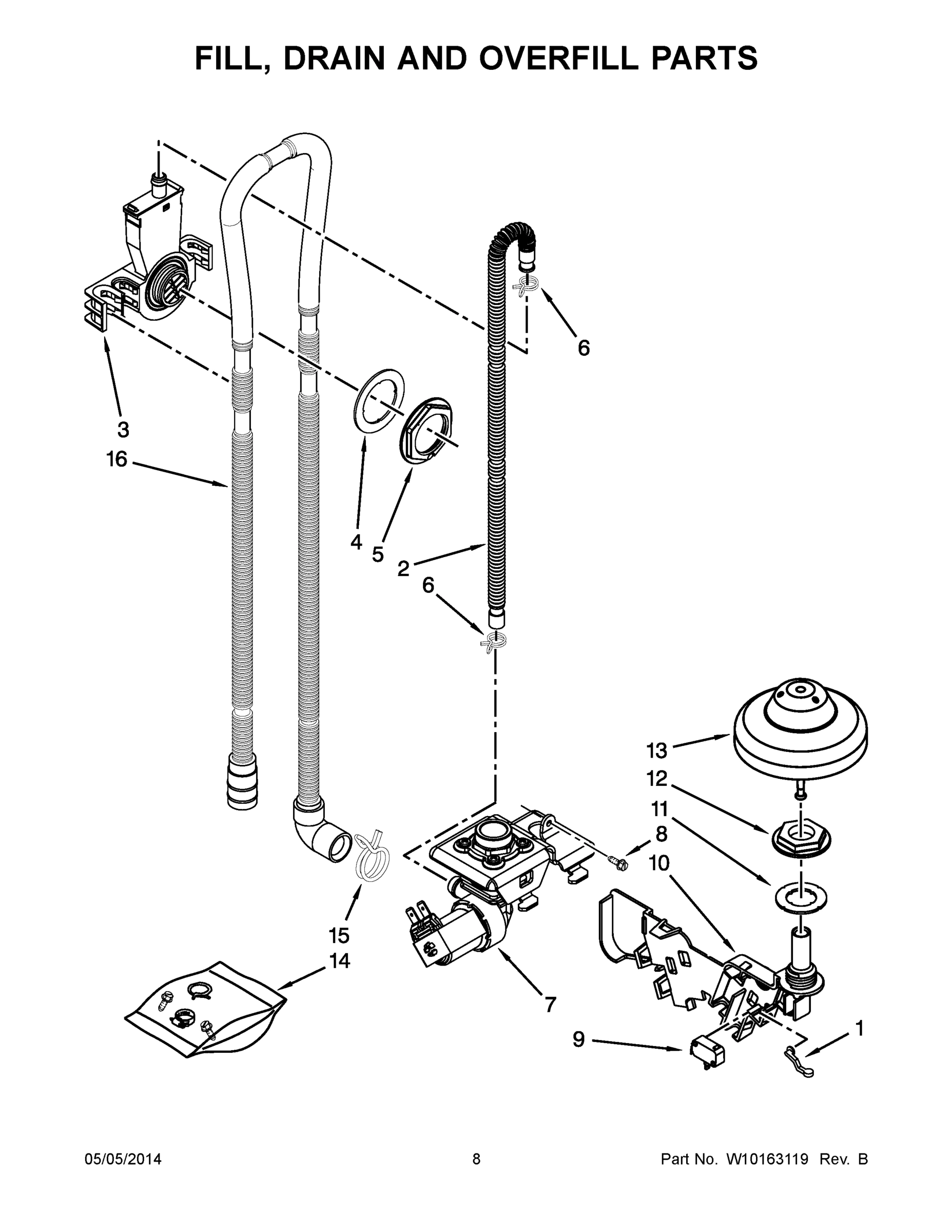 05 - FILL, DRAIN AND OVERFILL PARTS