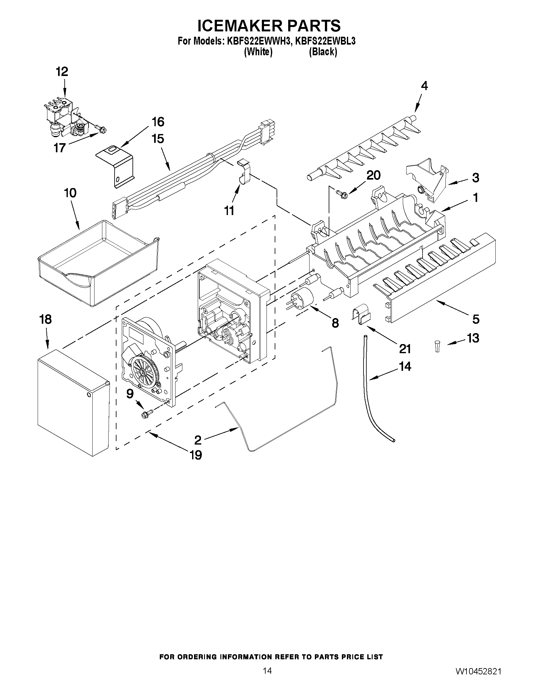 08 - ICEMAKER PARTS