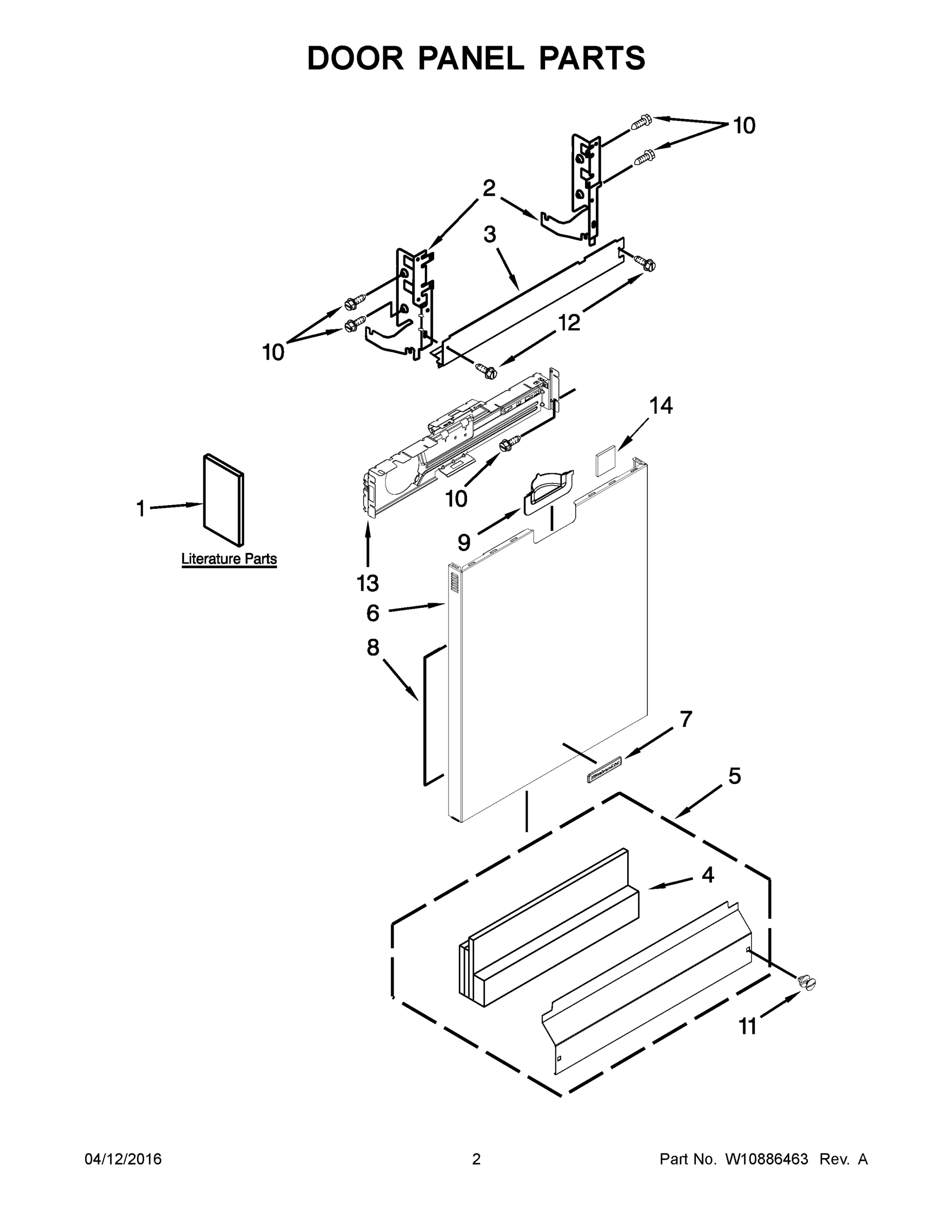 02 - DOOR PANEL PARTS