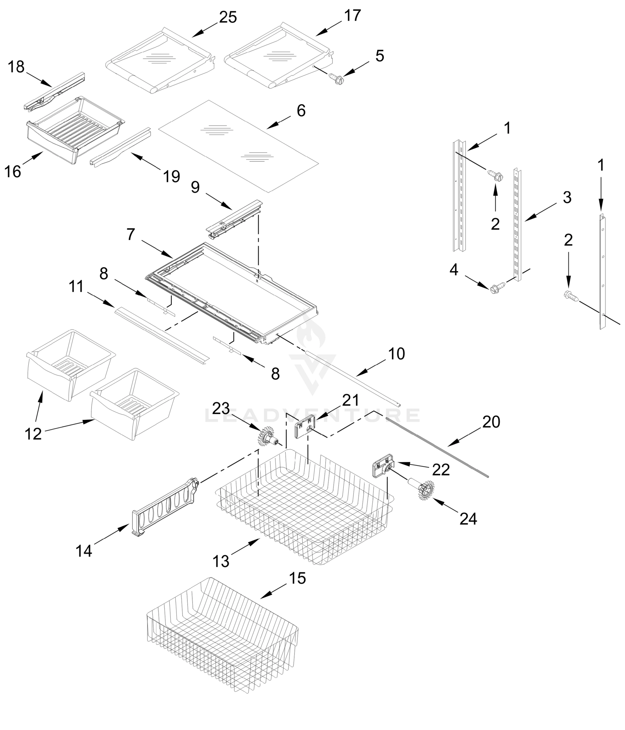 SHELF PARTS