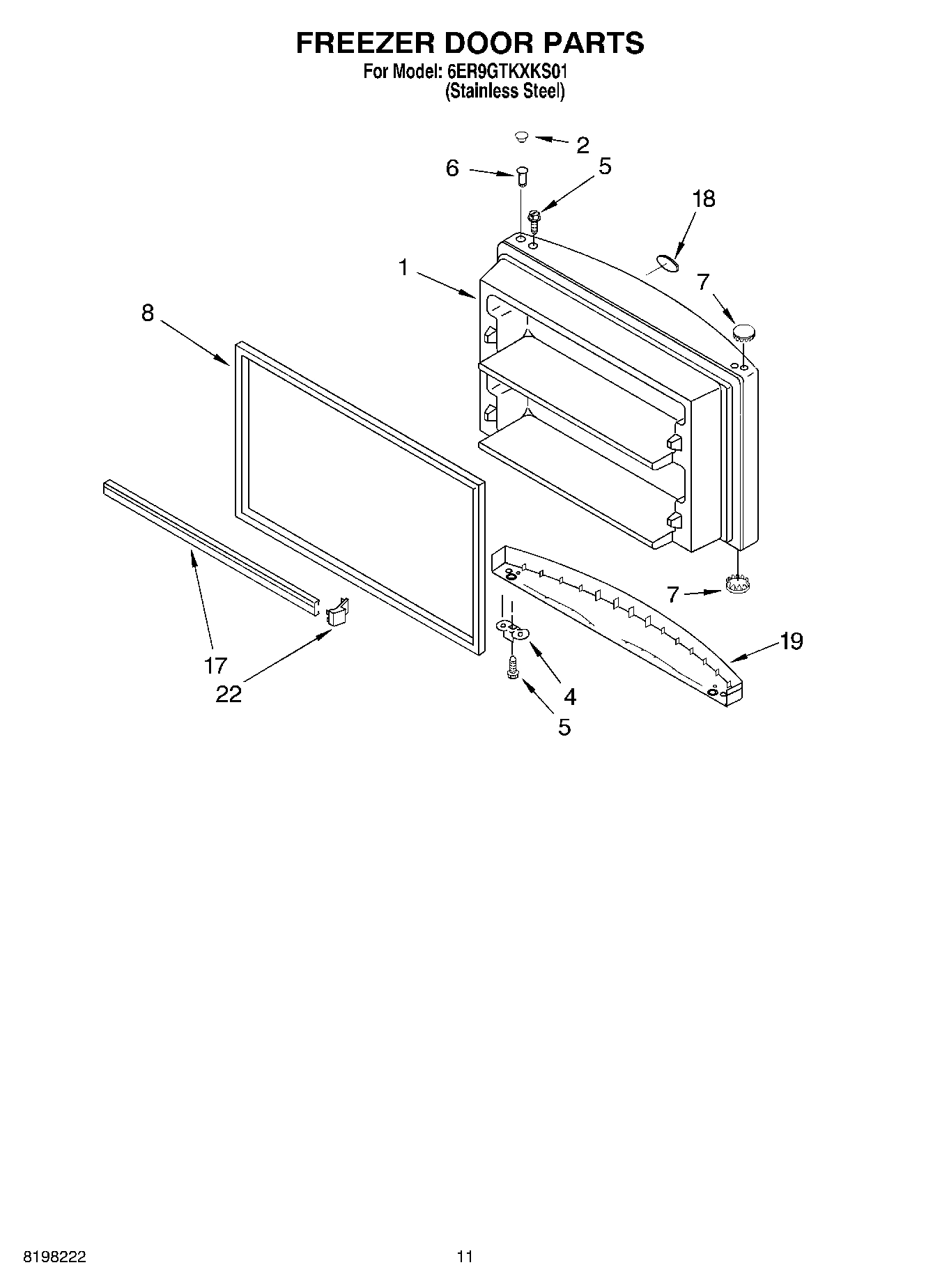06 - FREEZER DOOR