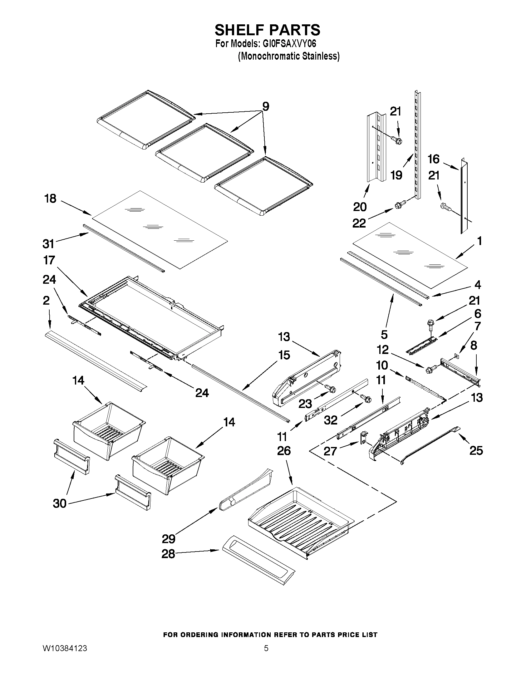 03 - SHELF PARTS