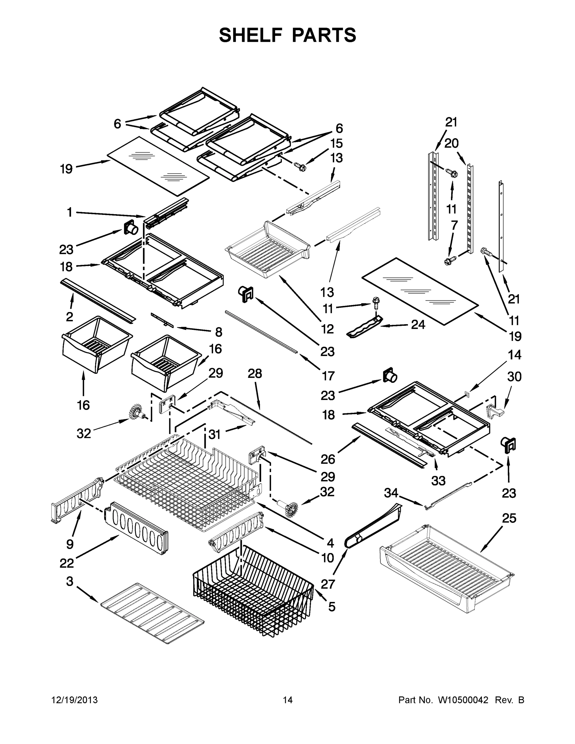 08 - SHELF PARTS