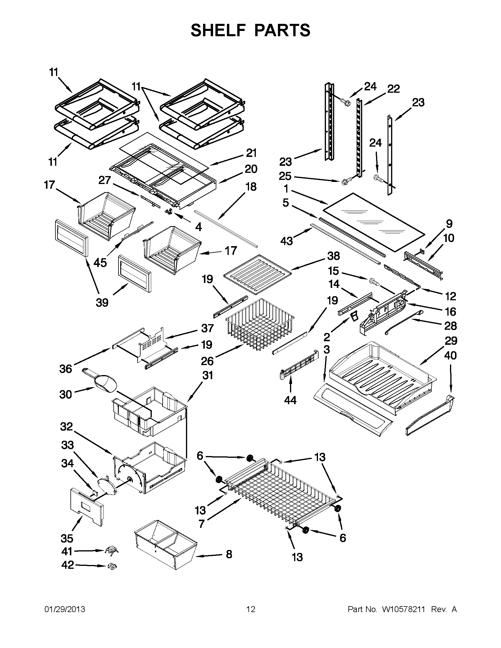 06 - SHELF PARTS