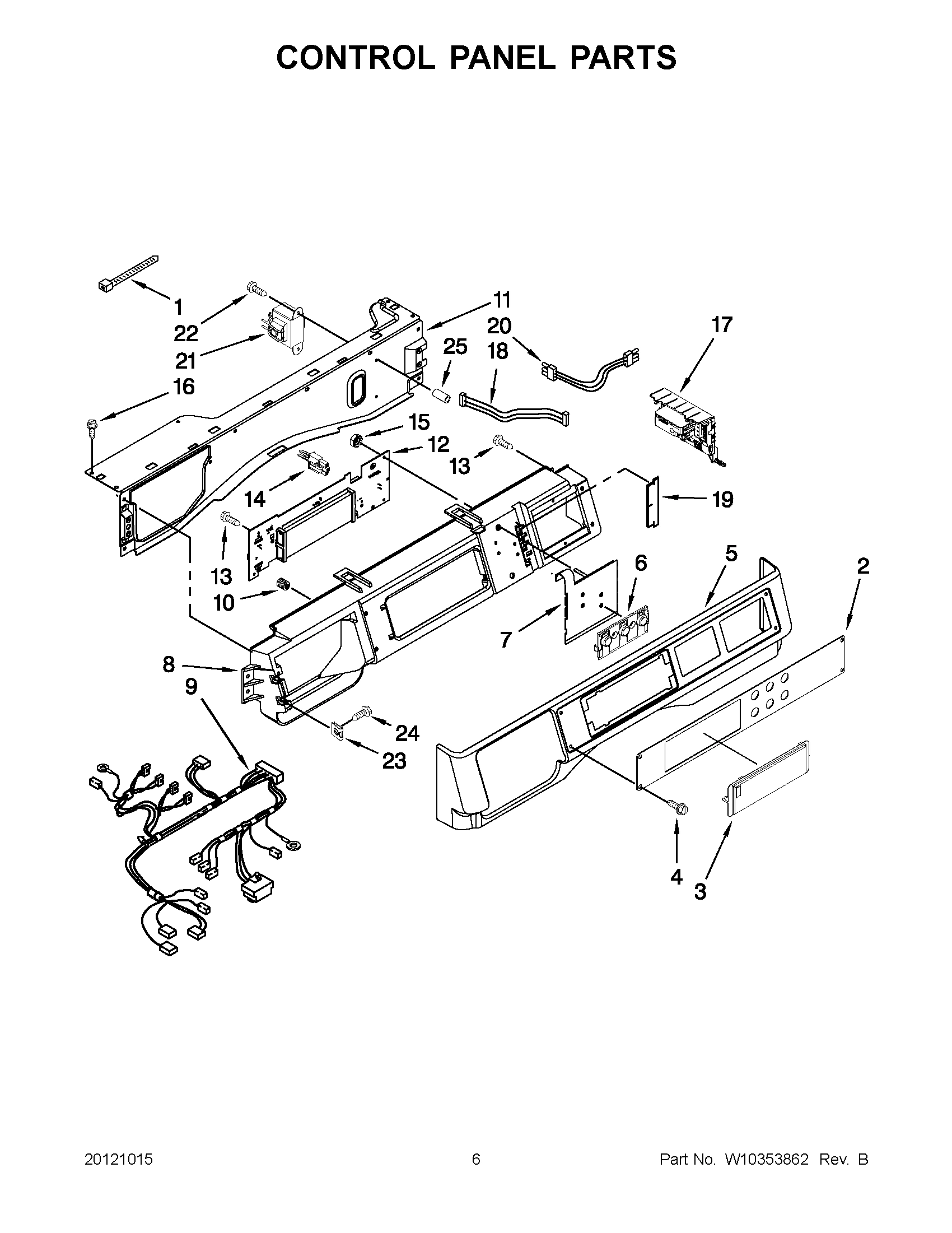 03 - CONTROL PANEL PARTS